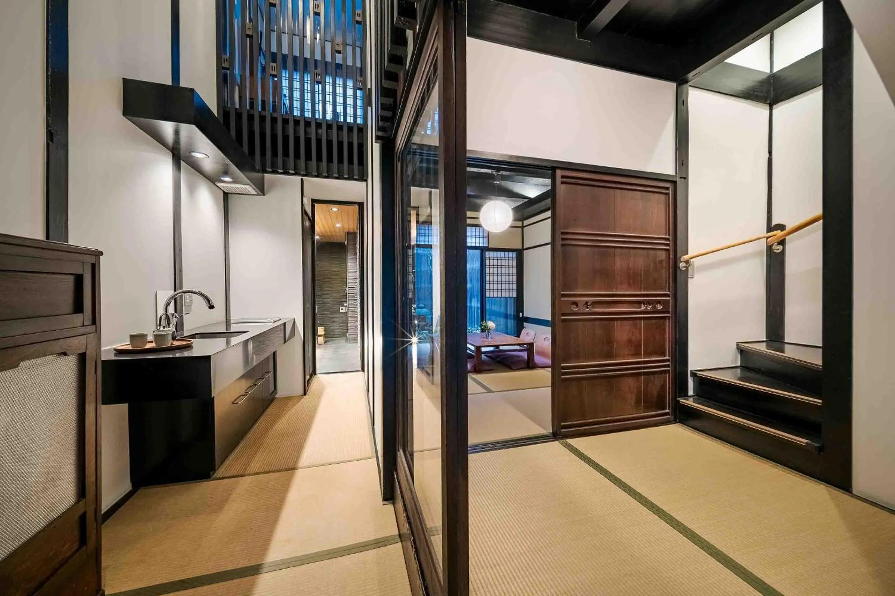 Area and facilities in Shobu an Machiya House