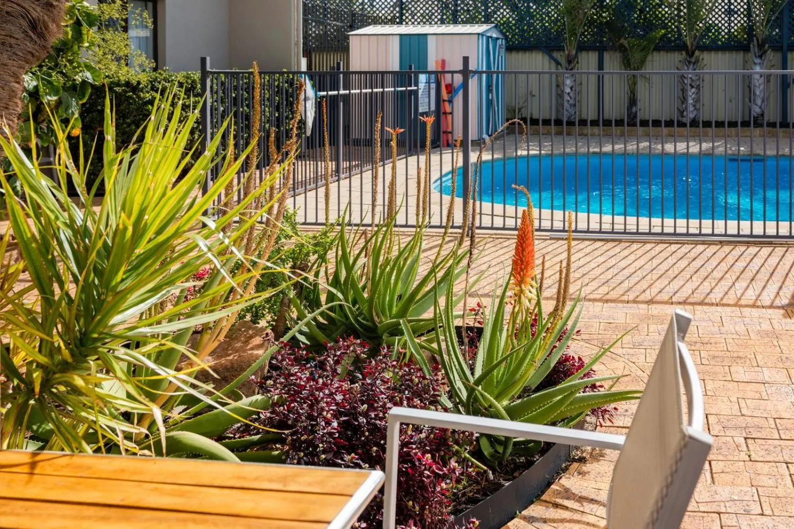 View (from property/room) in Sails Motel Geraldton