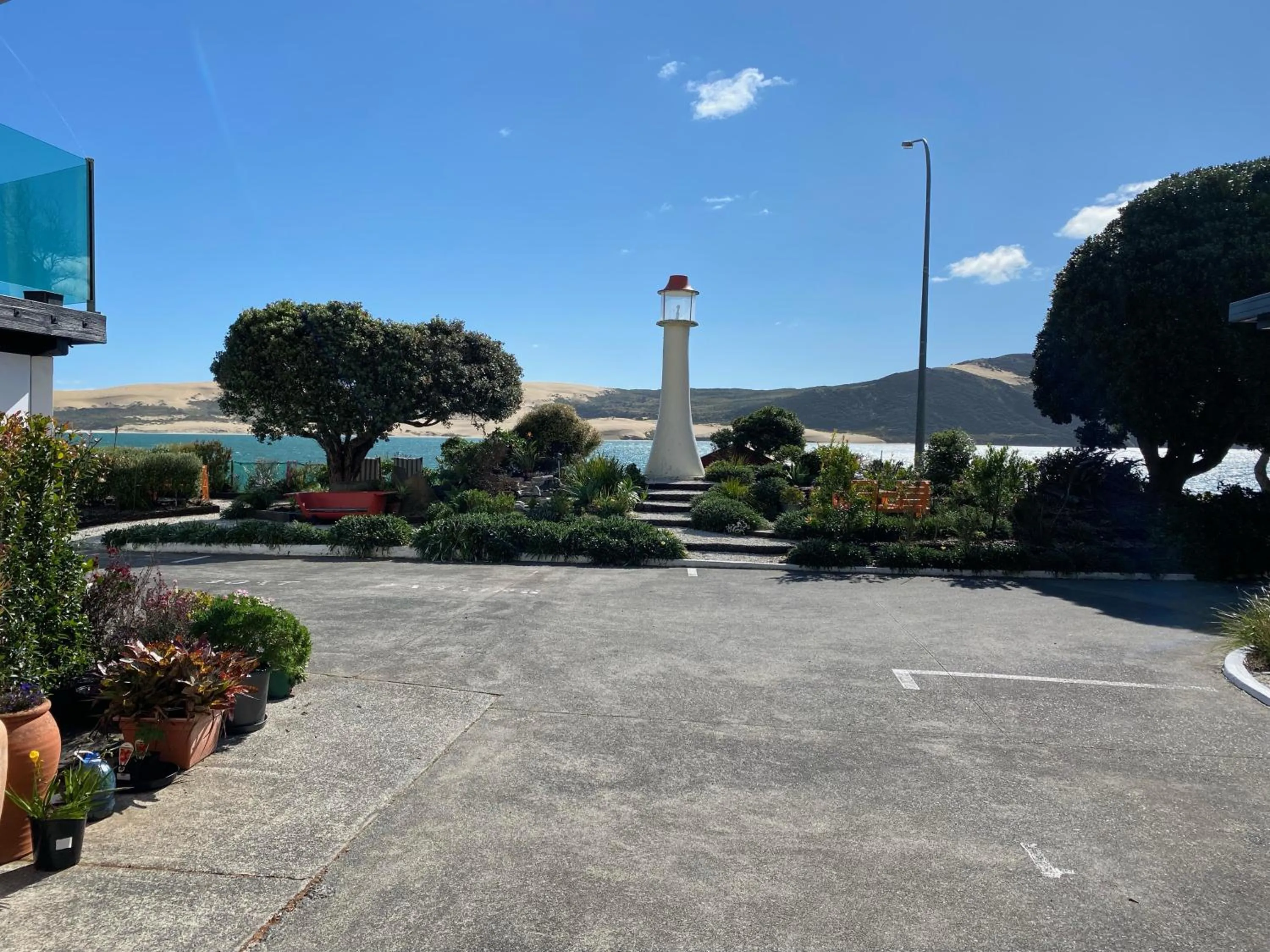 Sea view in Opononi Lighthouse Motel