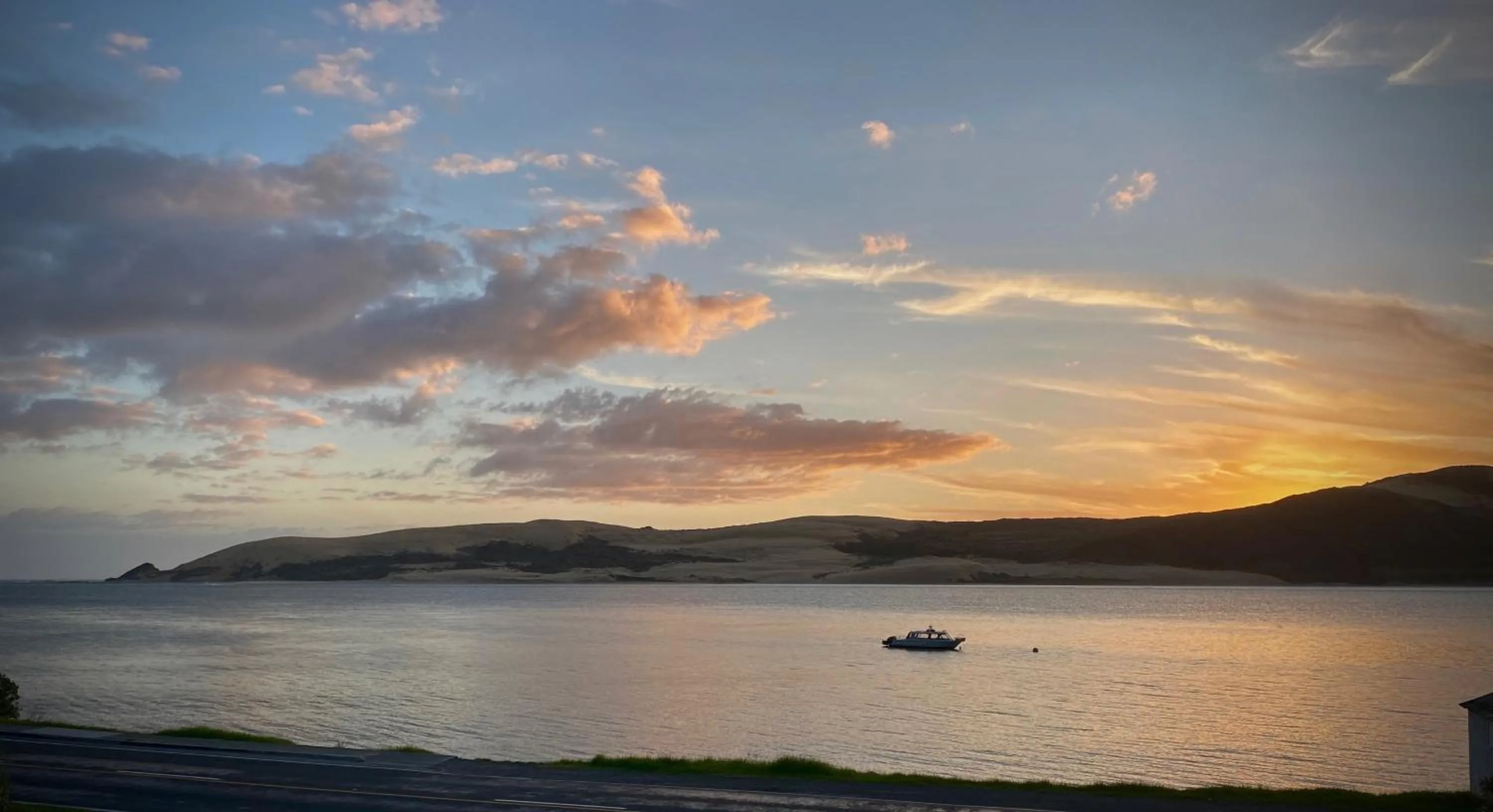 Sea view in Opononi Lighthouse Motel