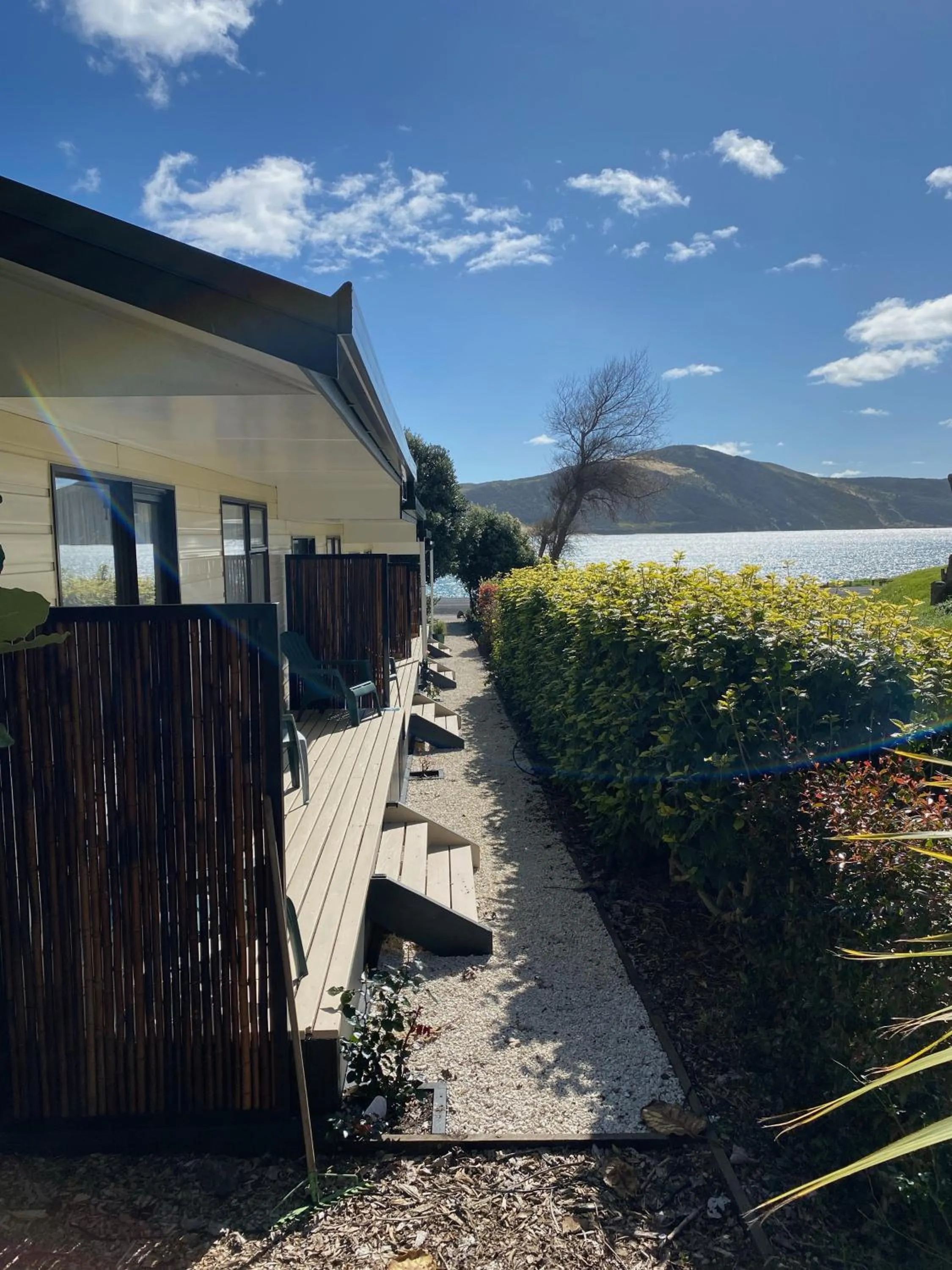 Sea view in Opononi Lighthouse Motel