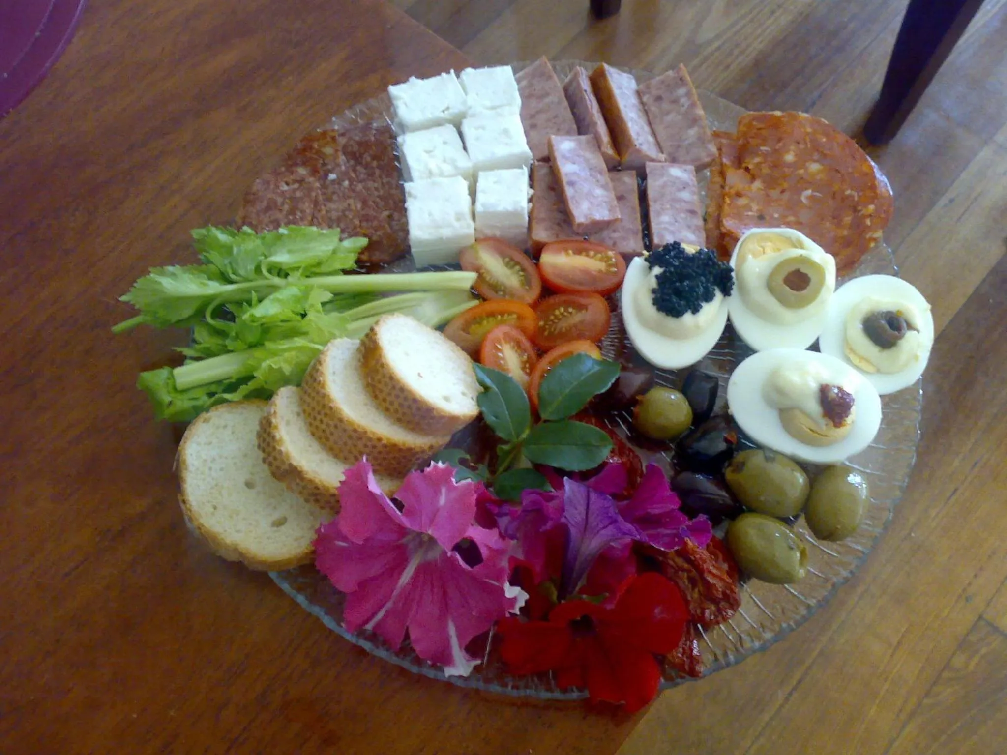 Food close-up in Swan Lake Guest House