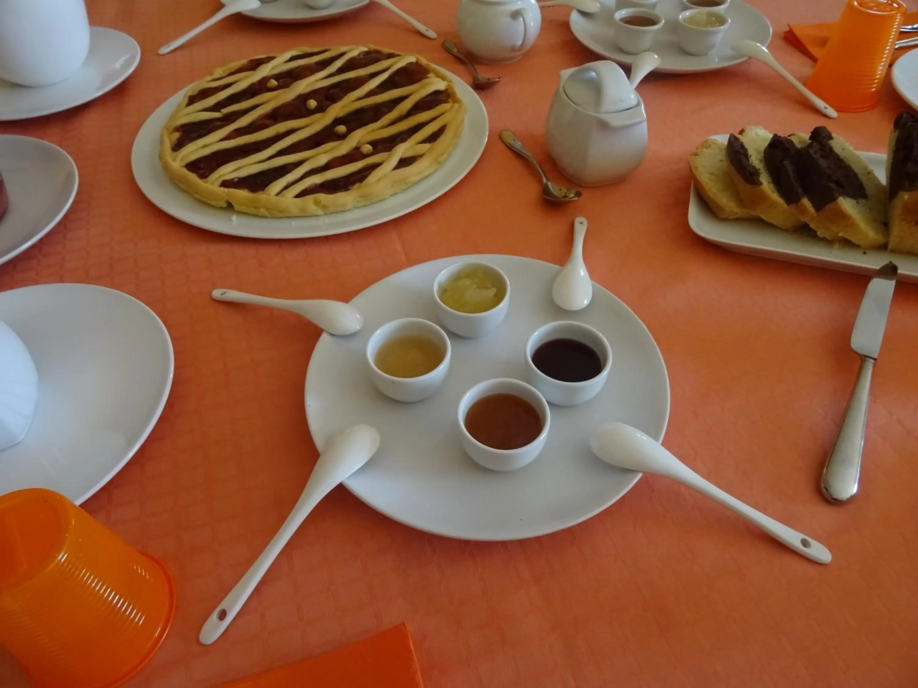 Buffet breakfast in GranNoce Bed and Breakfast