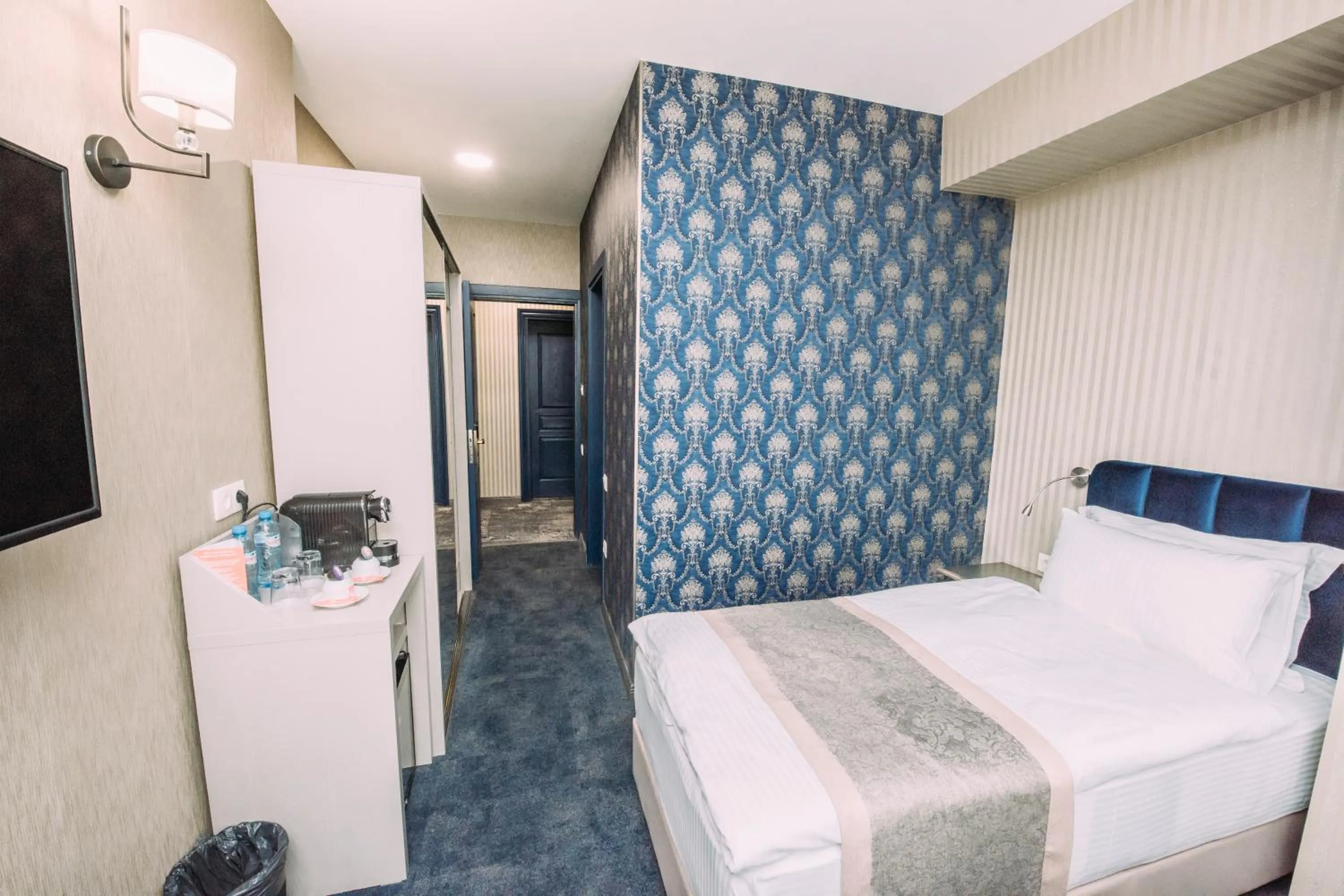 Bed in Hotel Sapphire Bakuriani