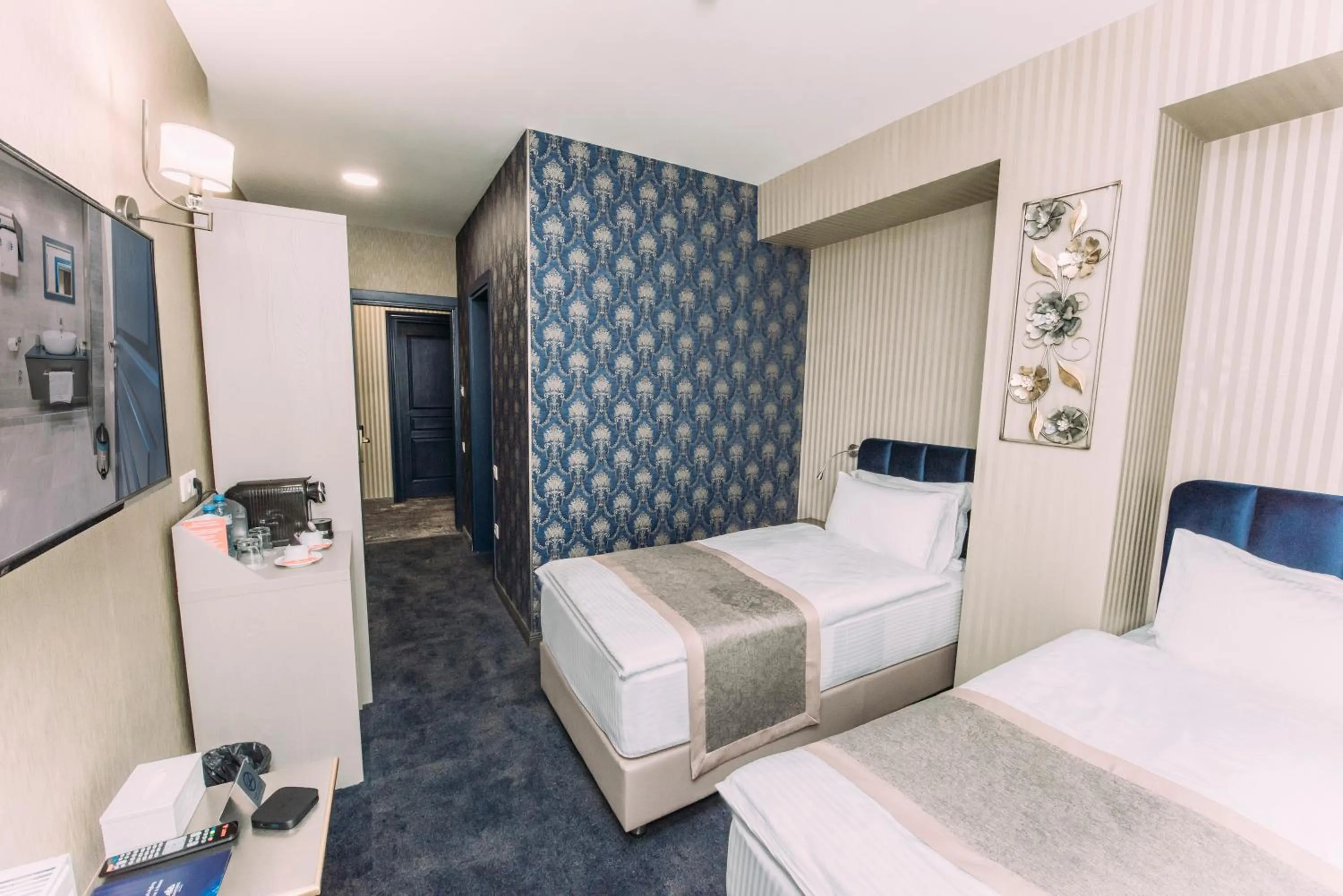 Bed in Hotel Sapphire Bakuriani