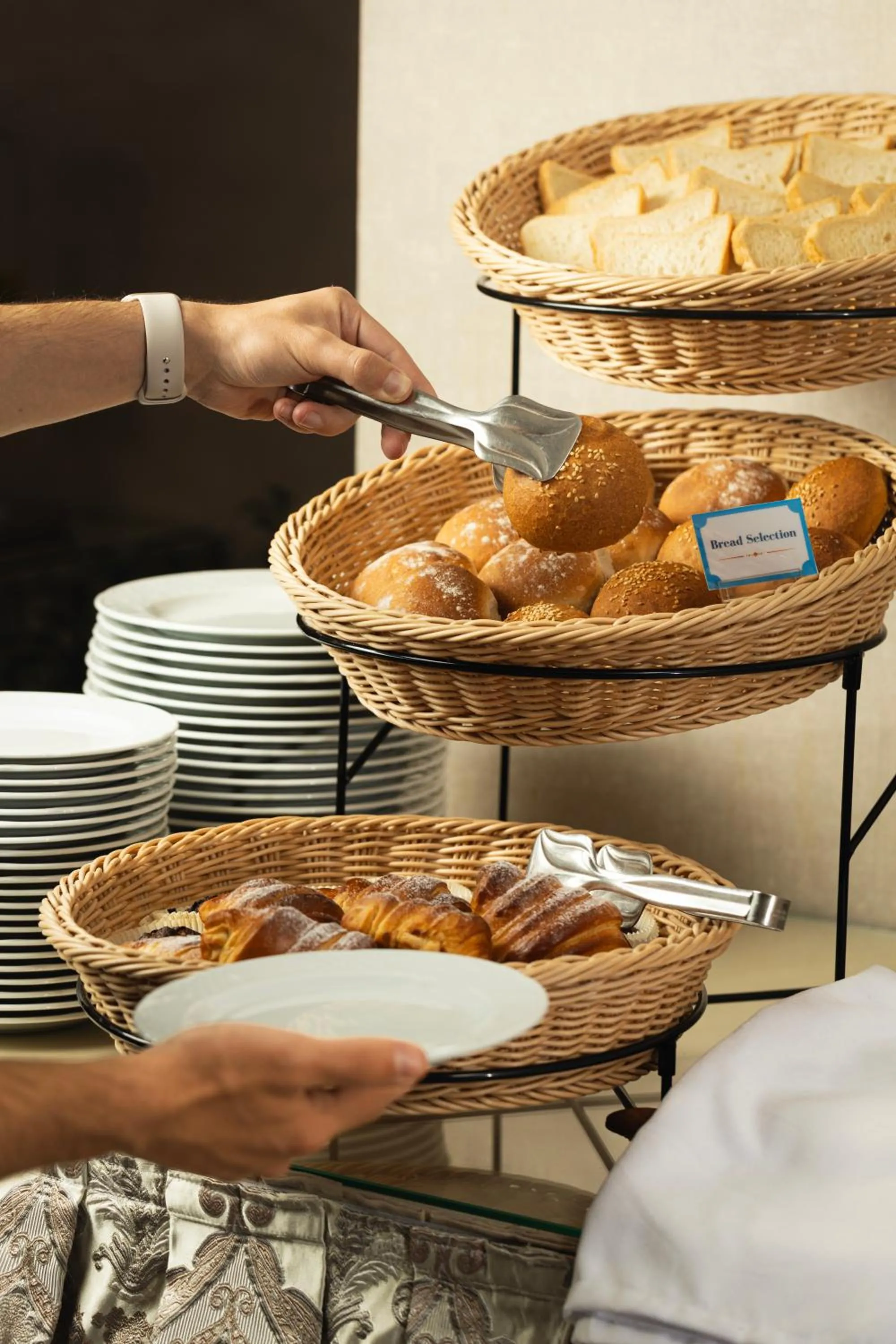 Breakfast in Hotel Sapphire Bakuriani