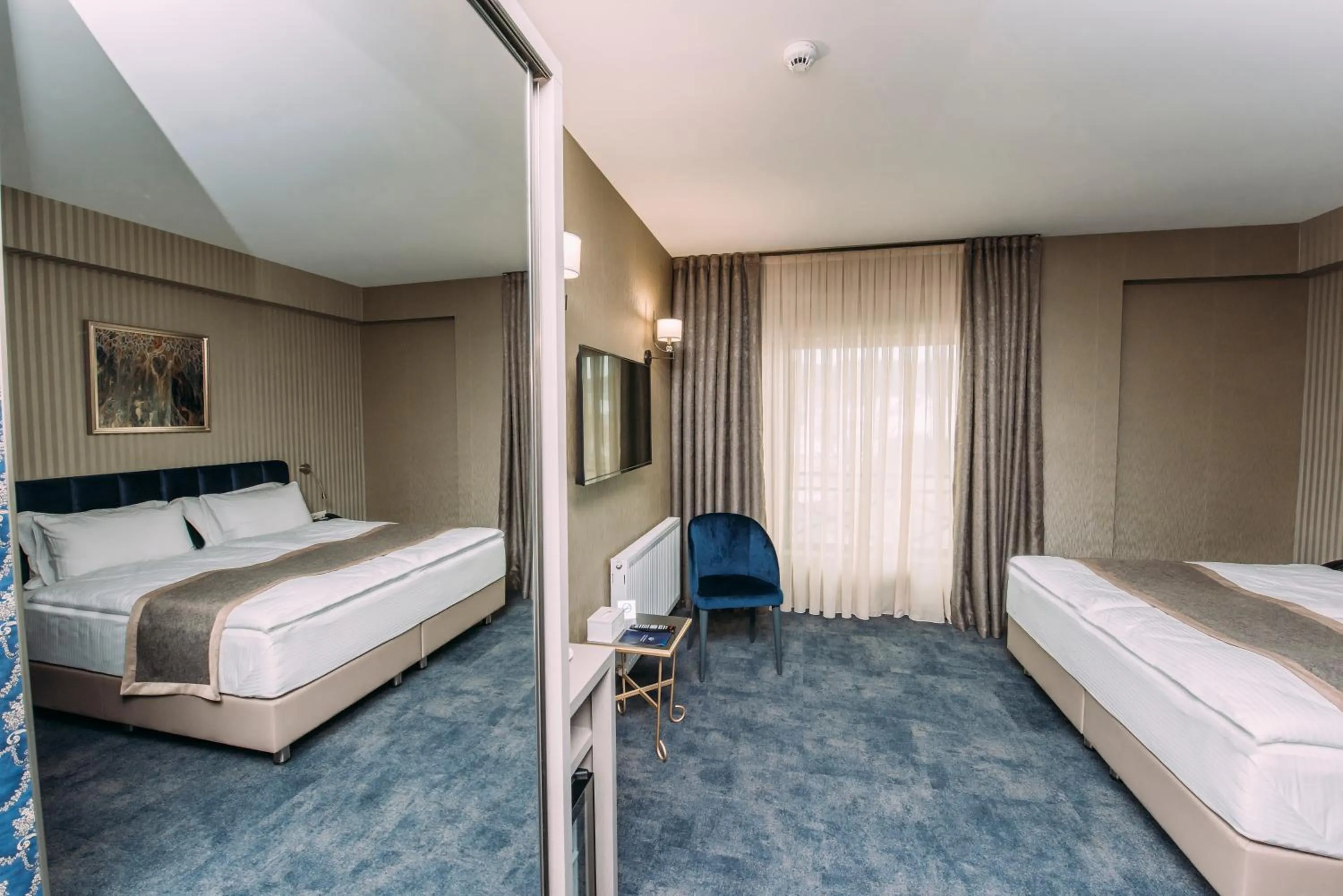 Bed in Hotel Sapphire Bakuriani