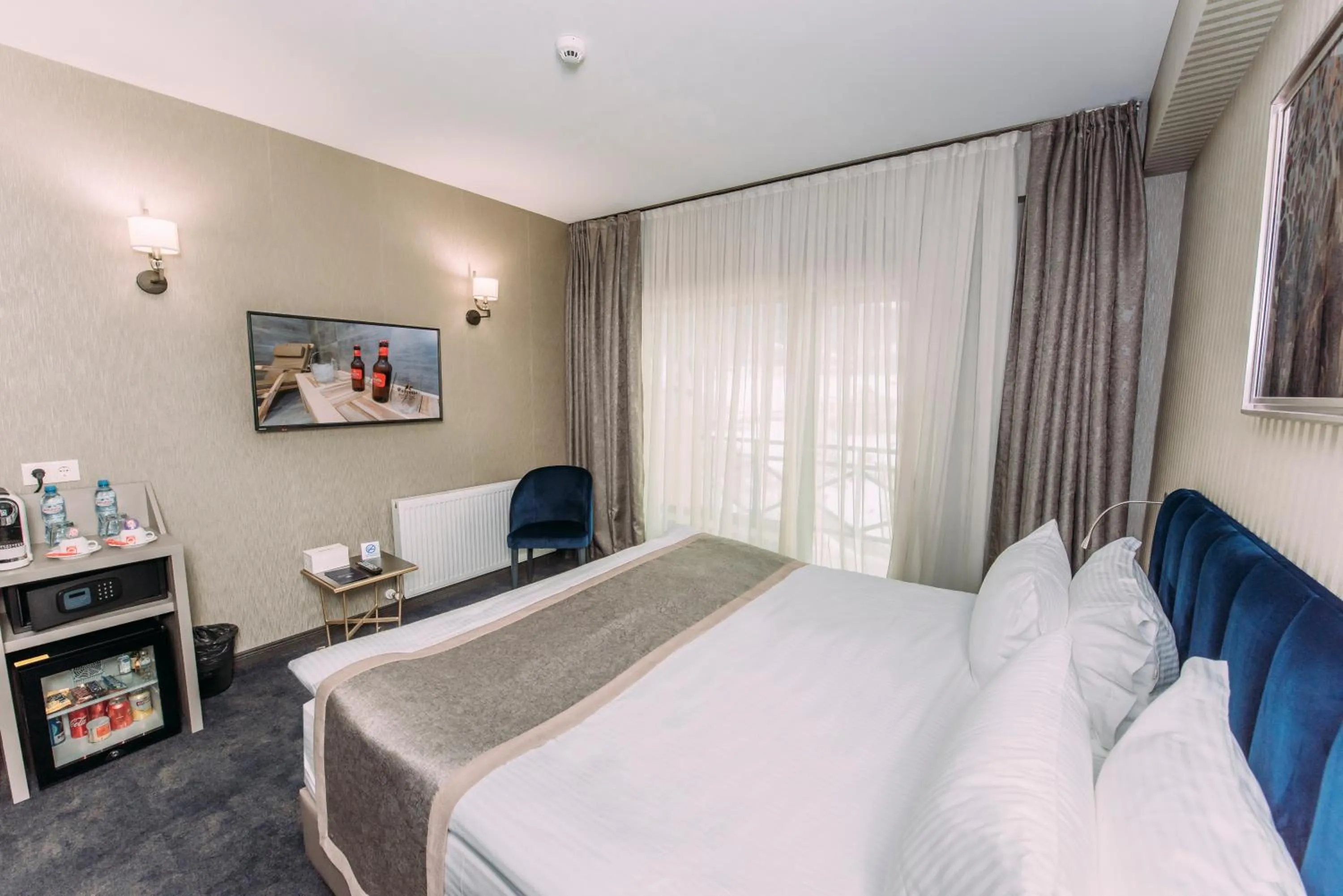 Bed in Hotel Sapphire Bakuriani