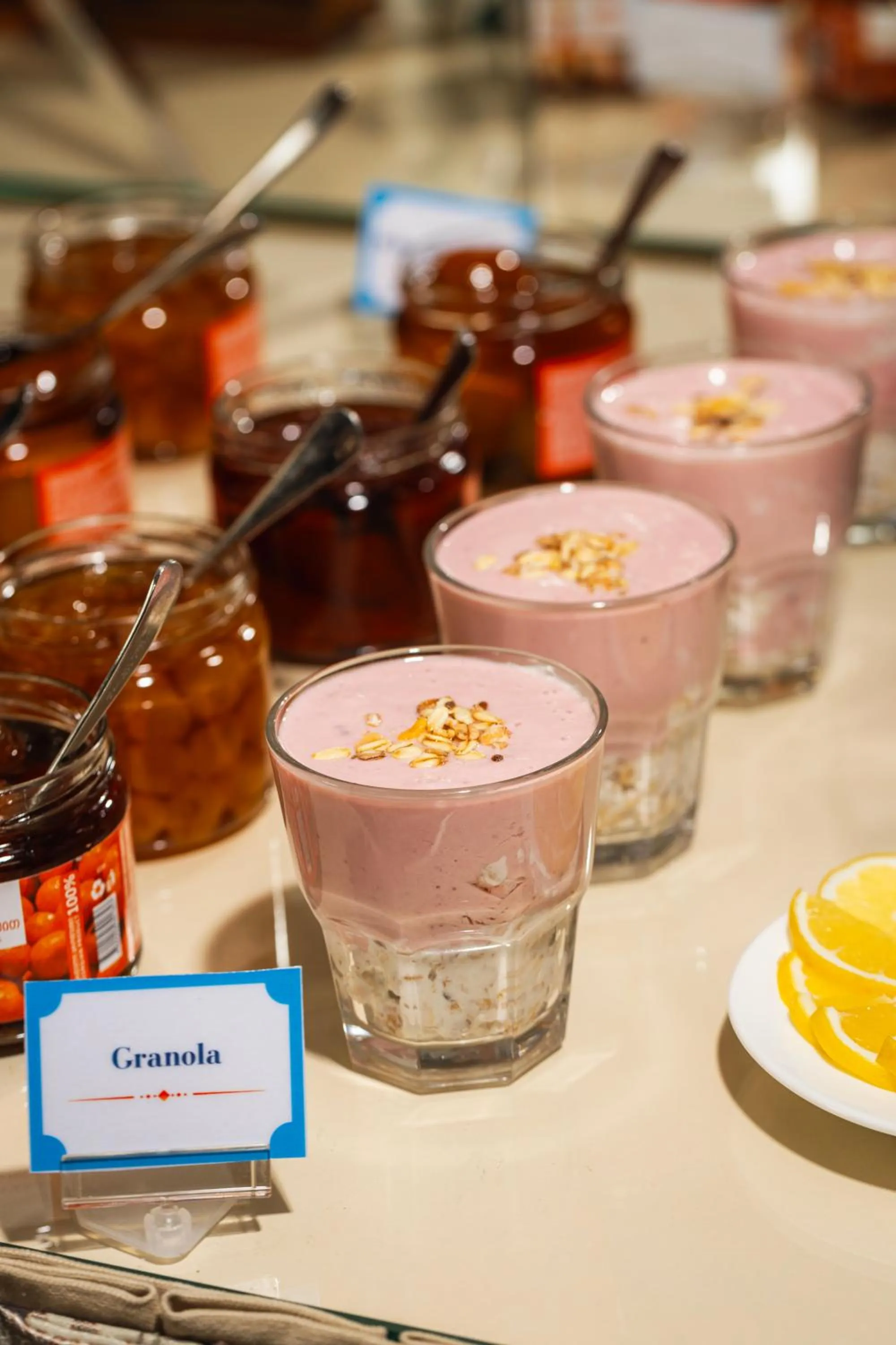 Breakfast in Hotel Sapphire Bakuriani