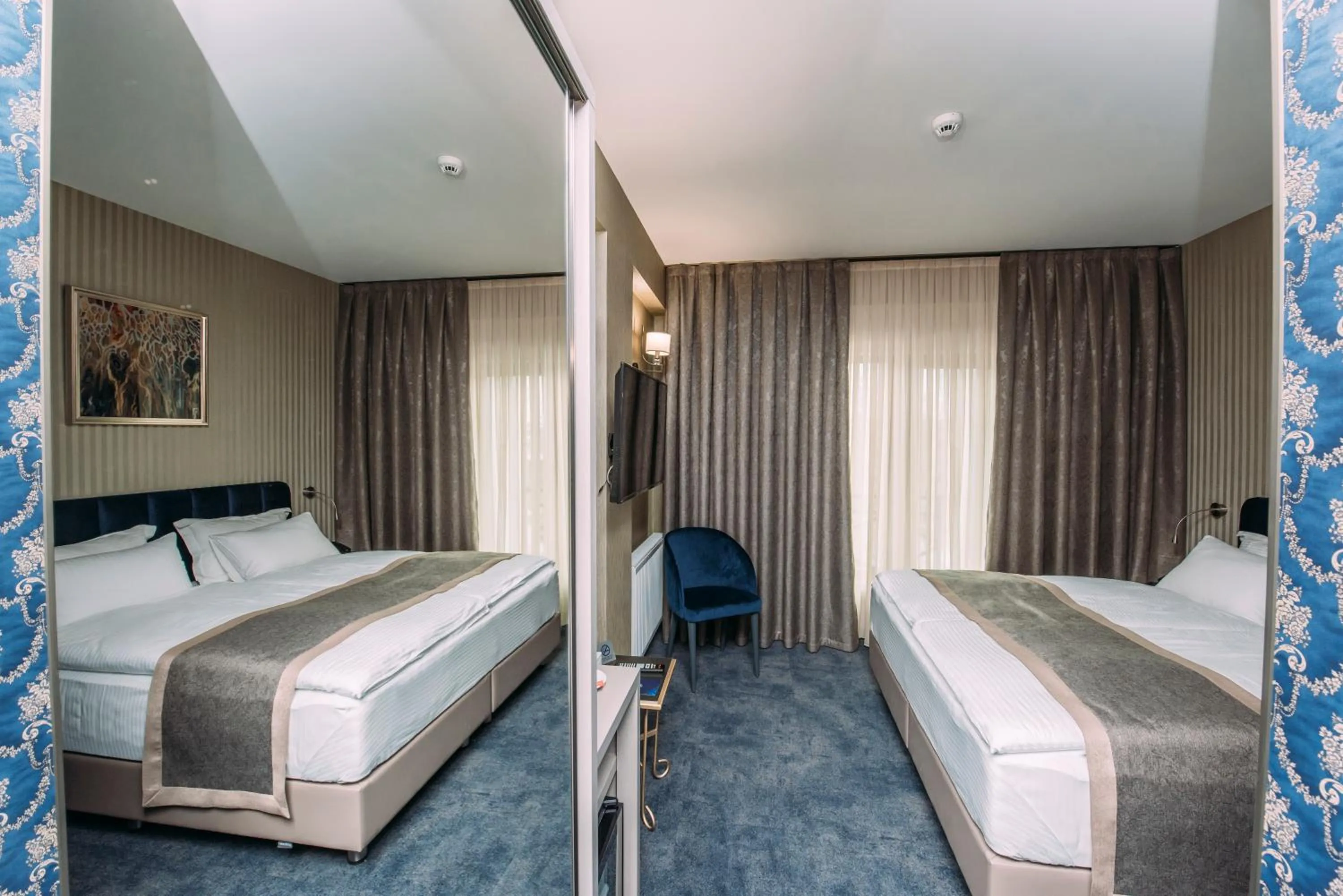 Bed in Hotel Sapphire Bakuriani