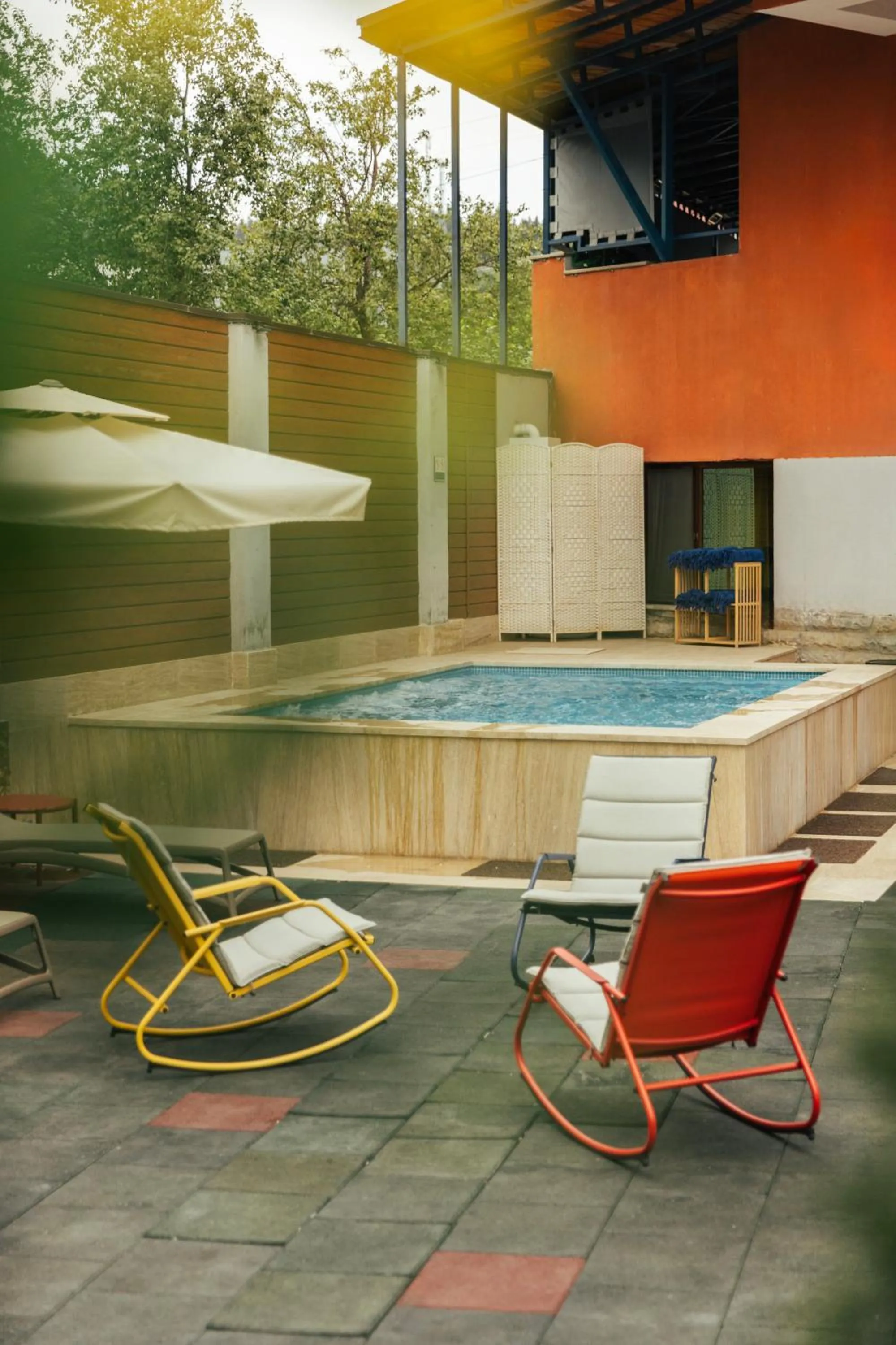 Swimming pool in Hotel Sapphire Bakuriani