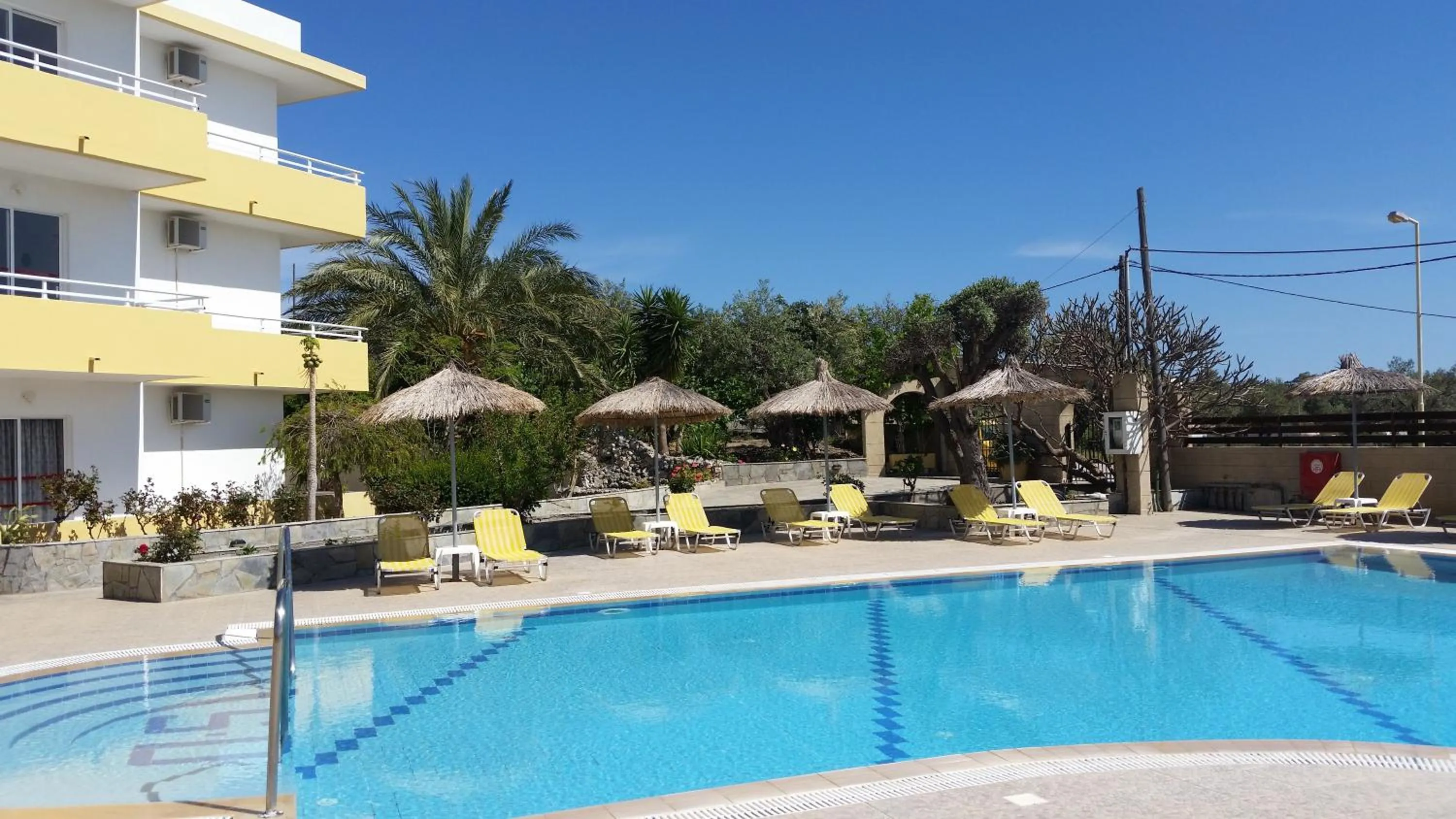 Swimming pool in Summer Days