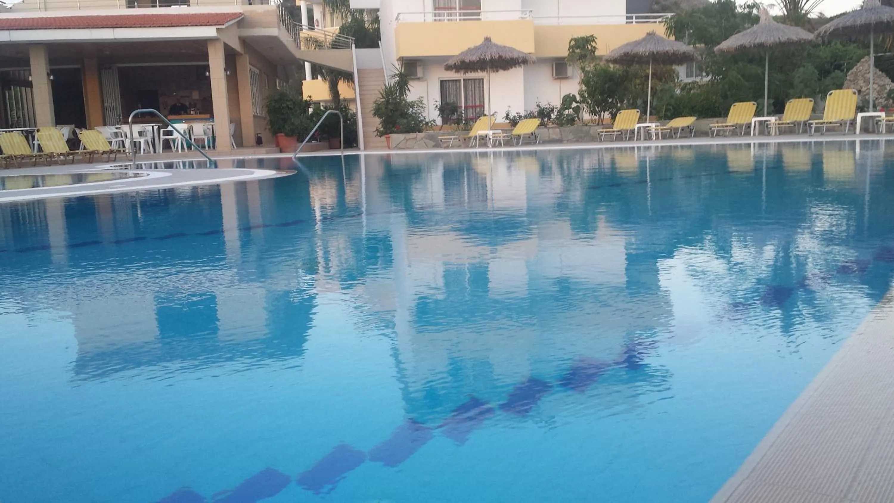 Swimming pool in Summer Days