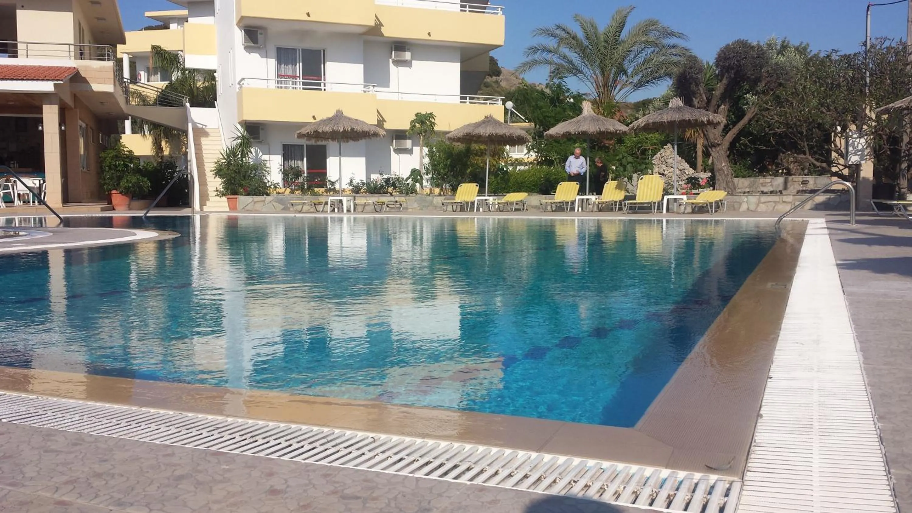 Swimming pool in Summer Days