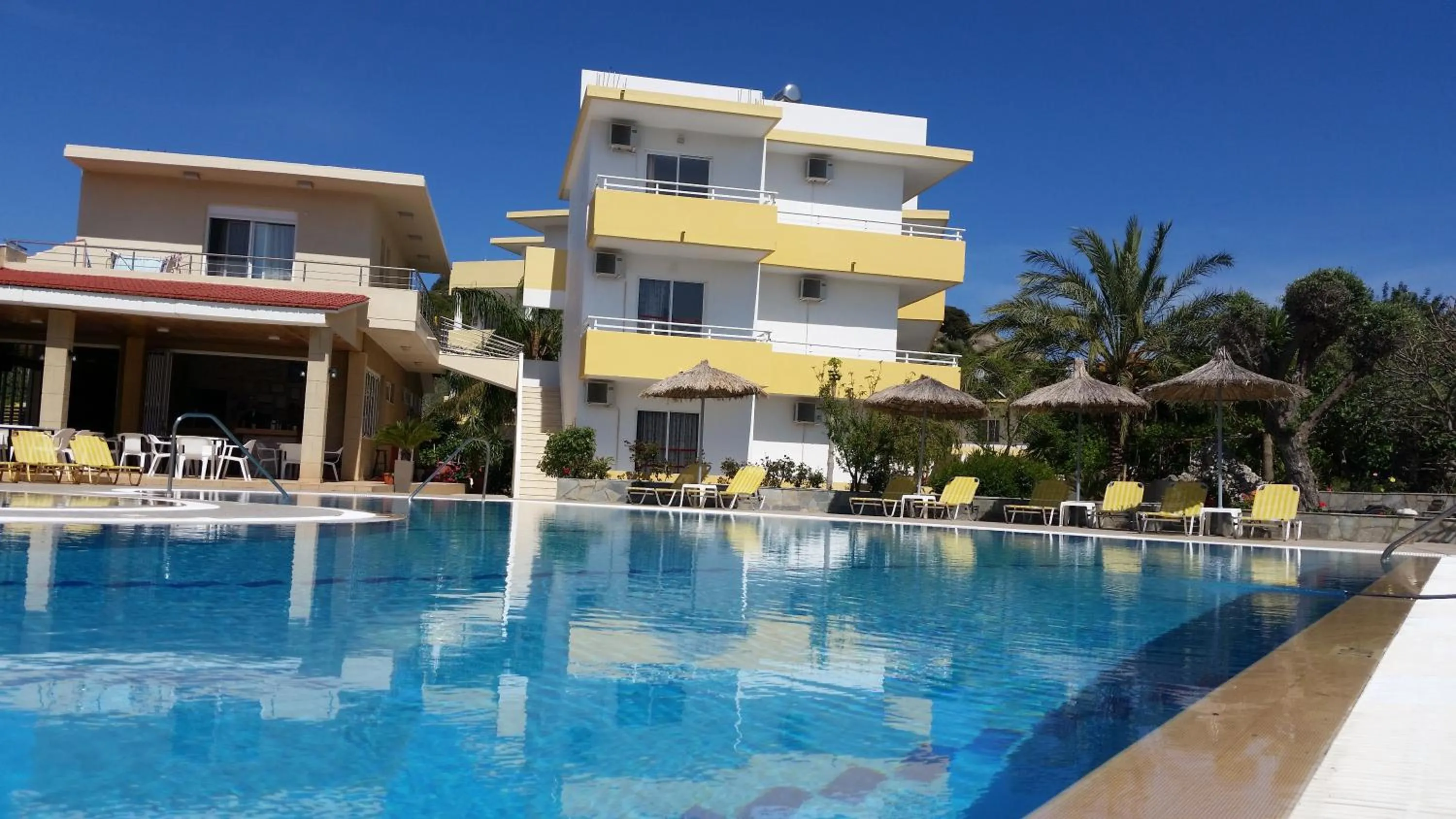 Swimming pool in Summer Days