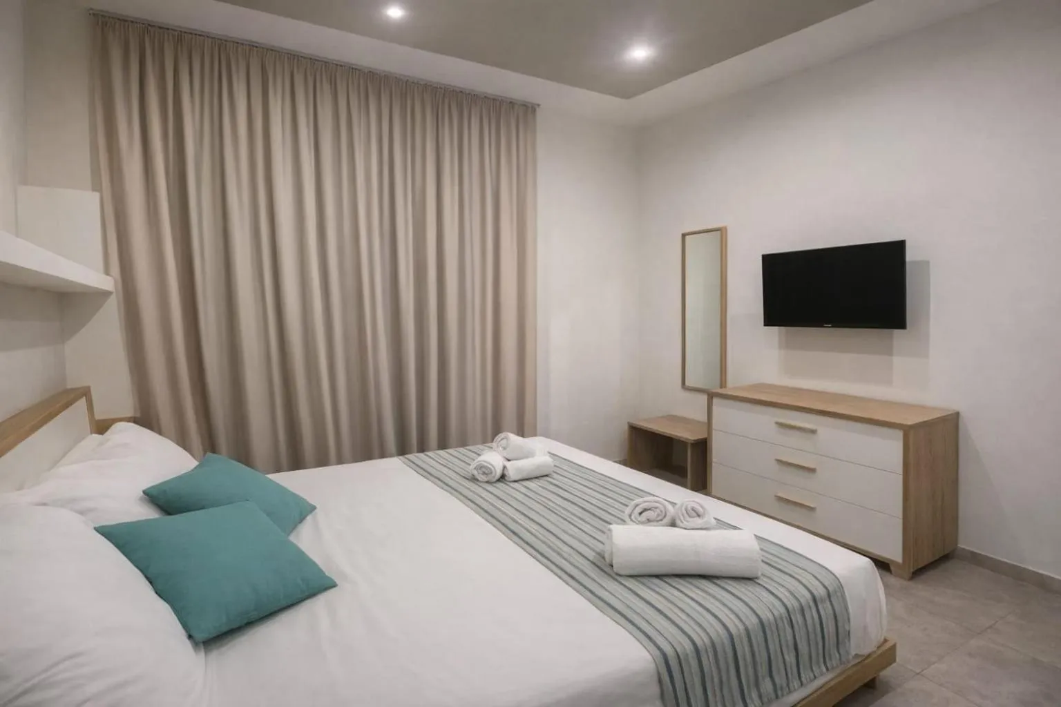 Bed in La Via del Mare