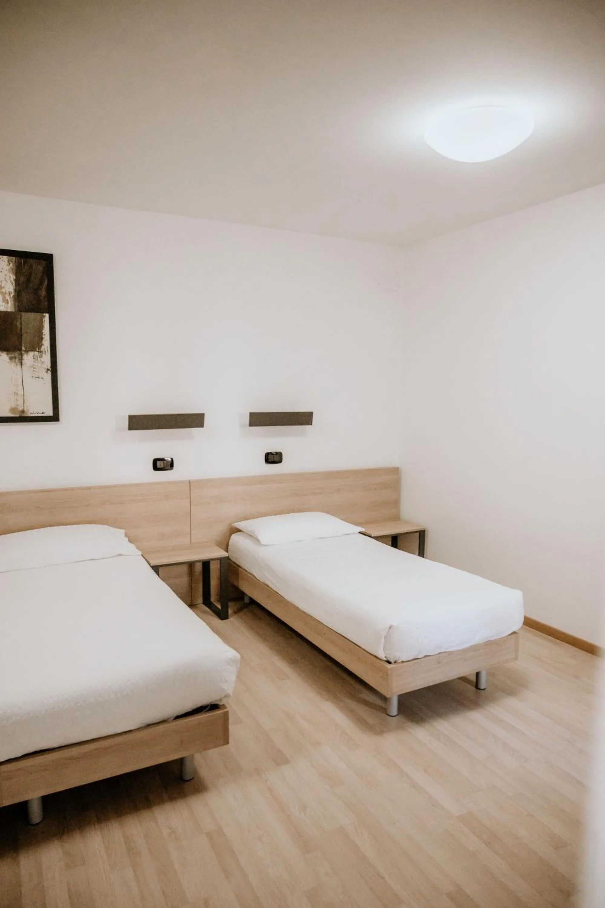 Bed in Hotel Venezia