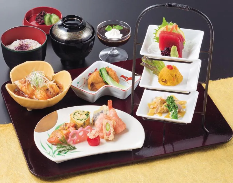 Food close-up in Keio Plaza Hotel Tama