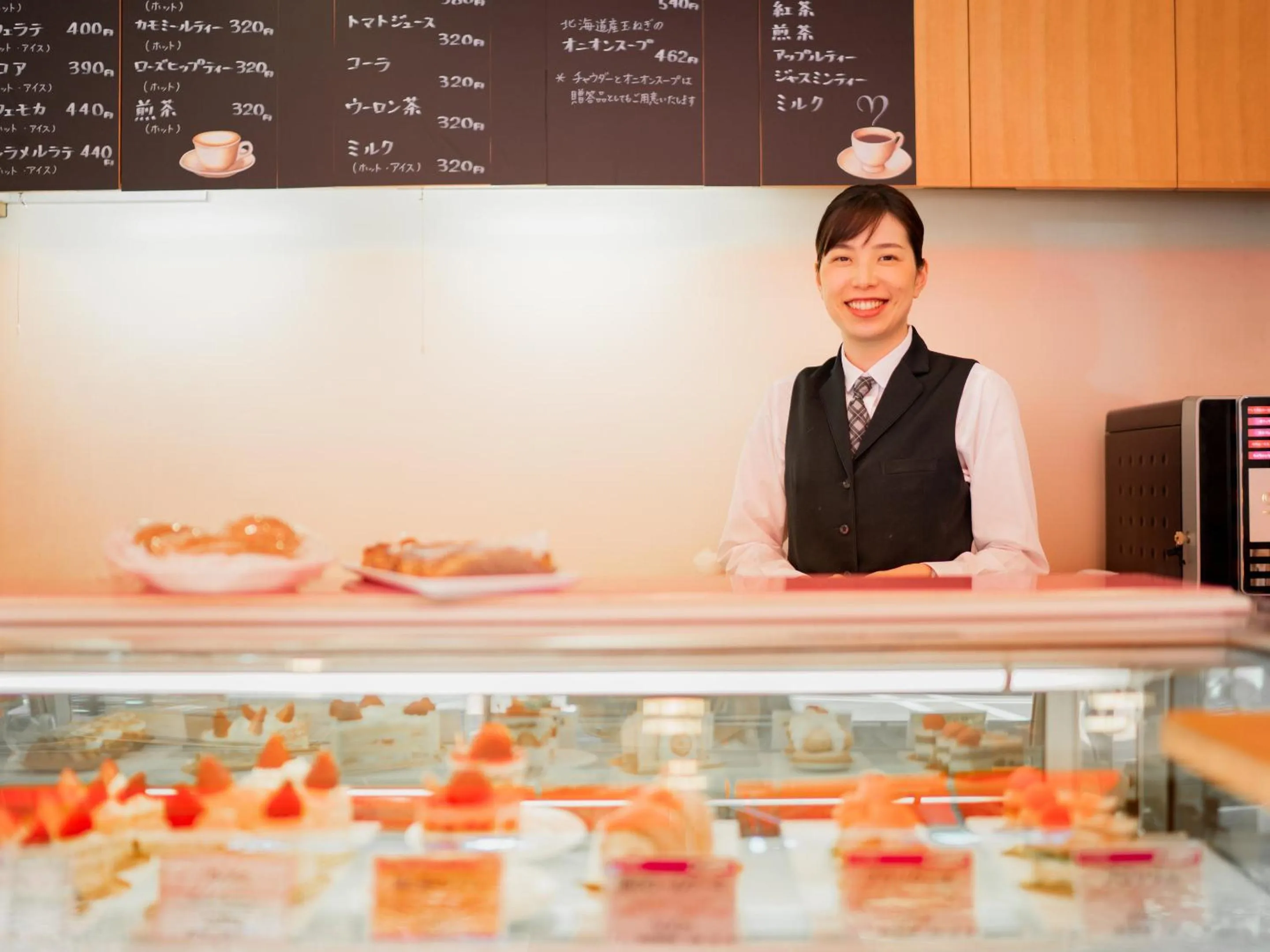 Staff in Keio Plaza Hotel Tama