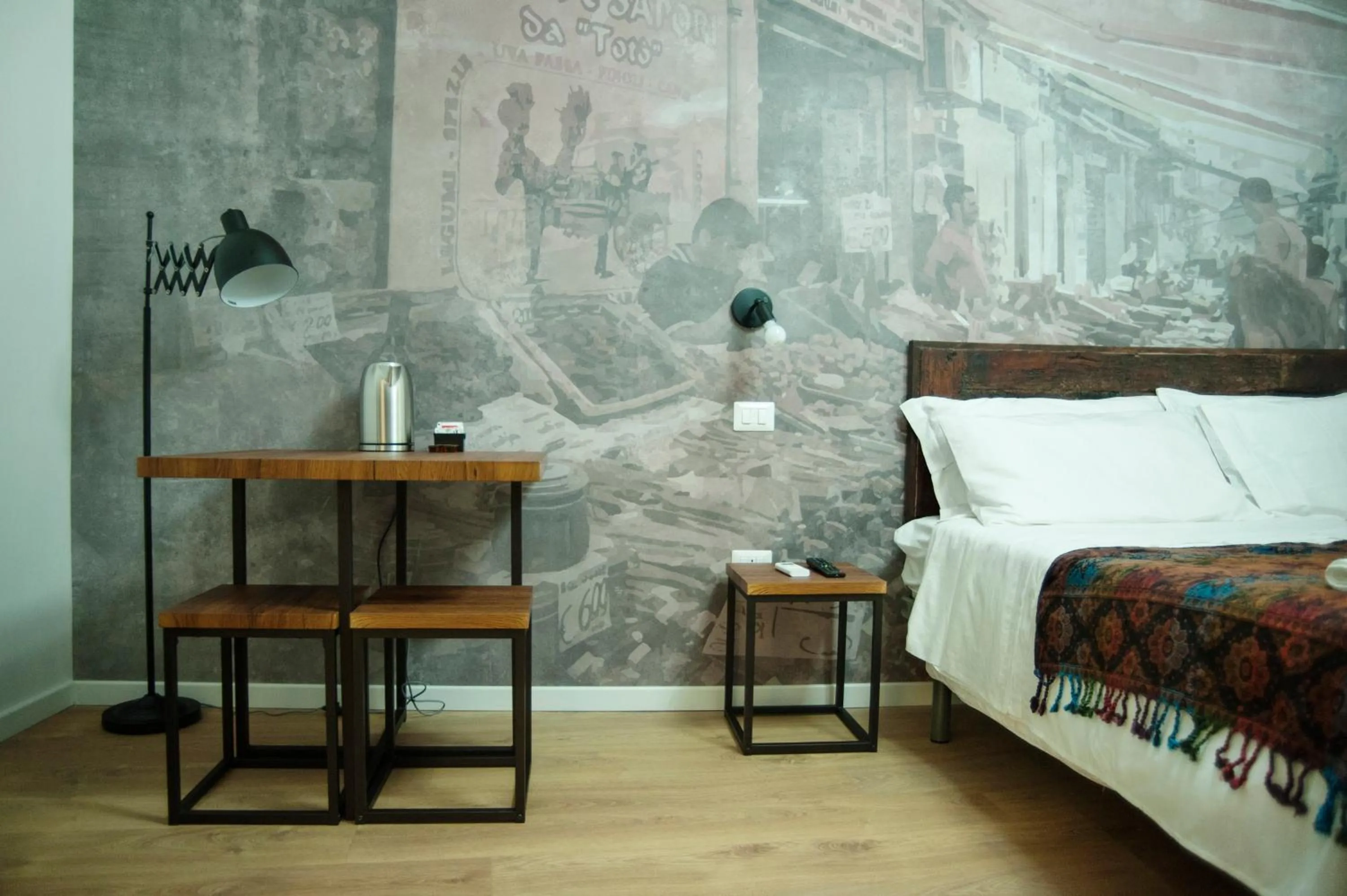 Coffee/tea facilities, Bed in Ai Tre Mercati