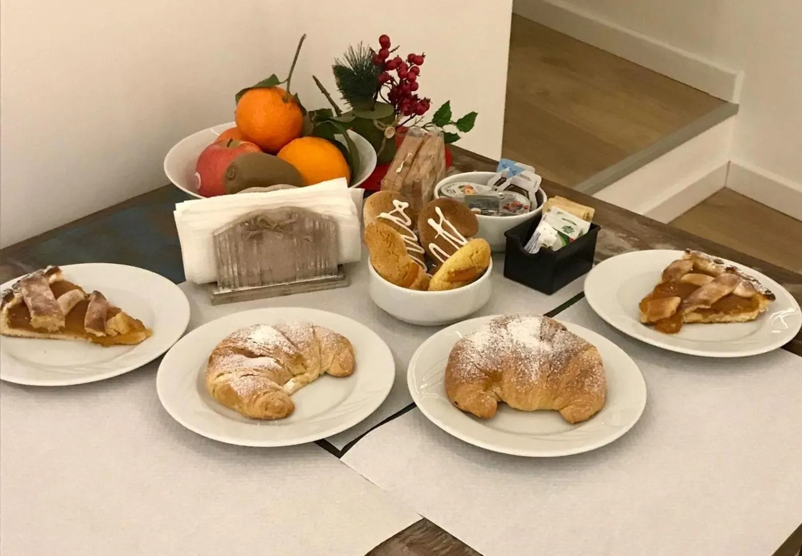 Continental breakfast in Ai Tre Mercati