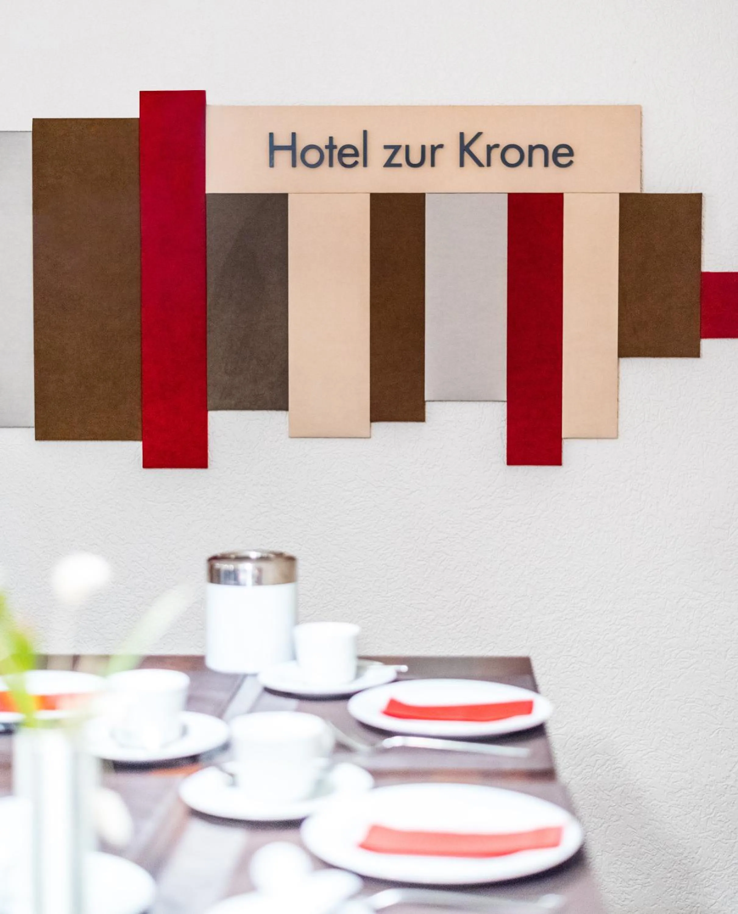 Dining area in Hotel Zur Krone