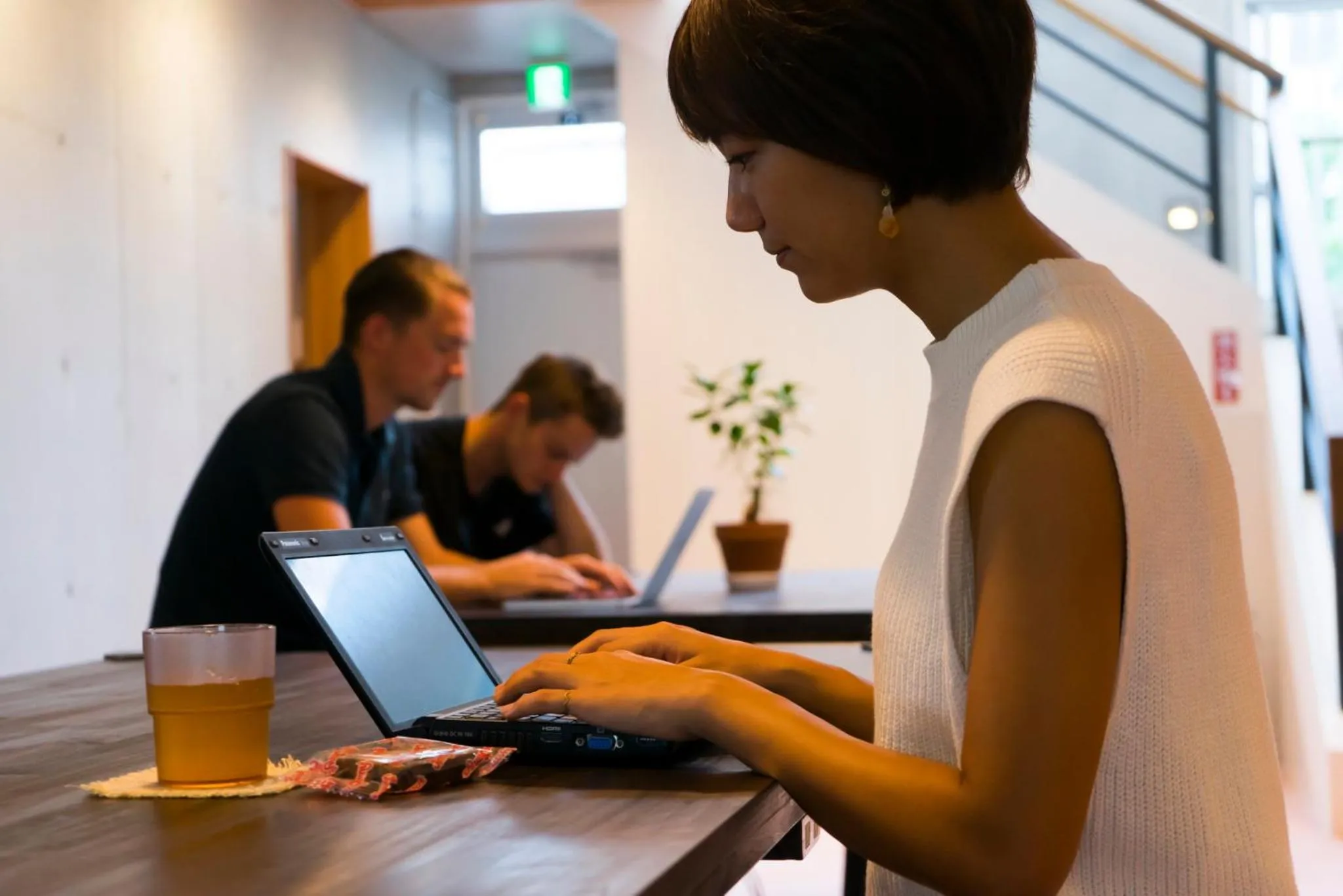 Communal lounge/ TV room in HOSTEL SunTerrace Ishigaki