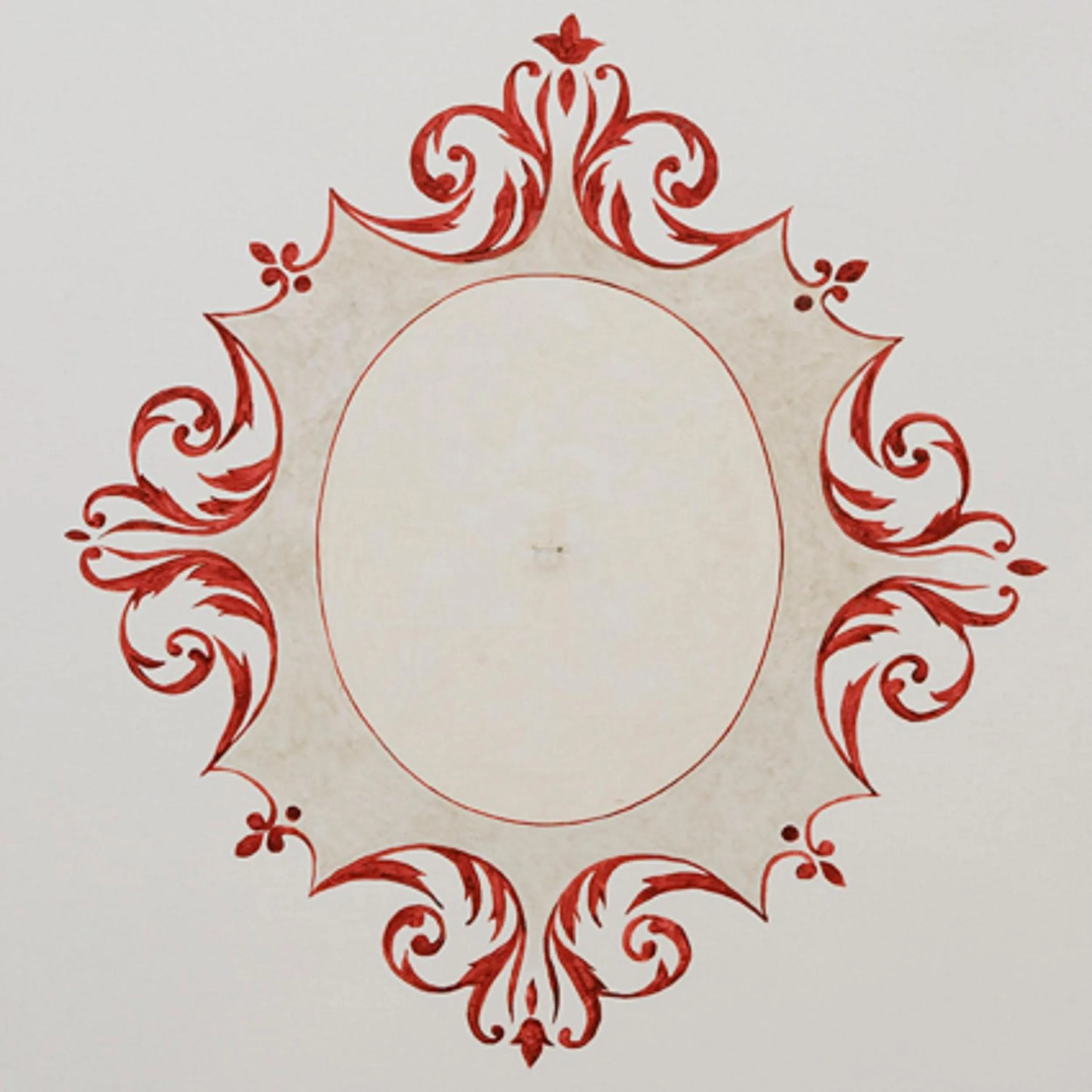 Decorative detail in Palazzo De Giorgi B&B