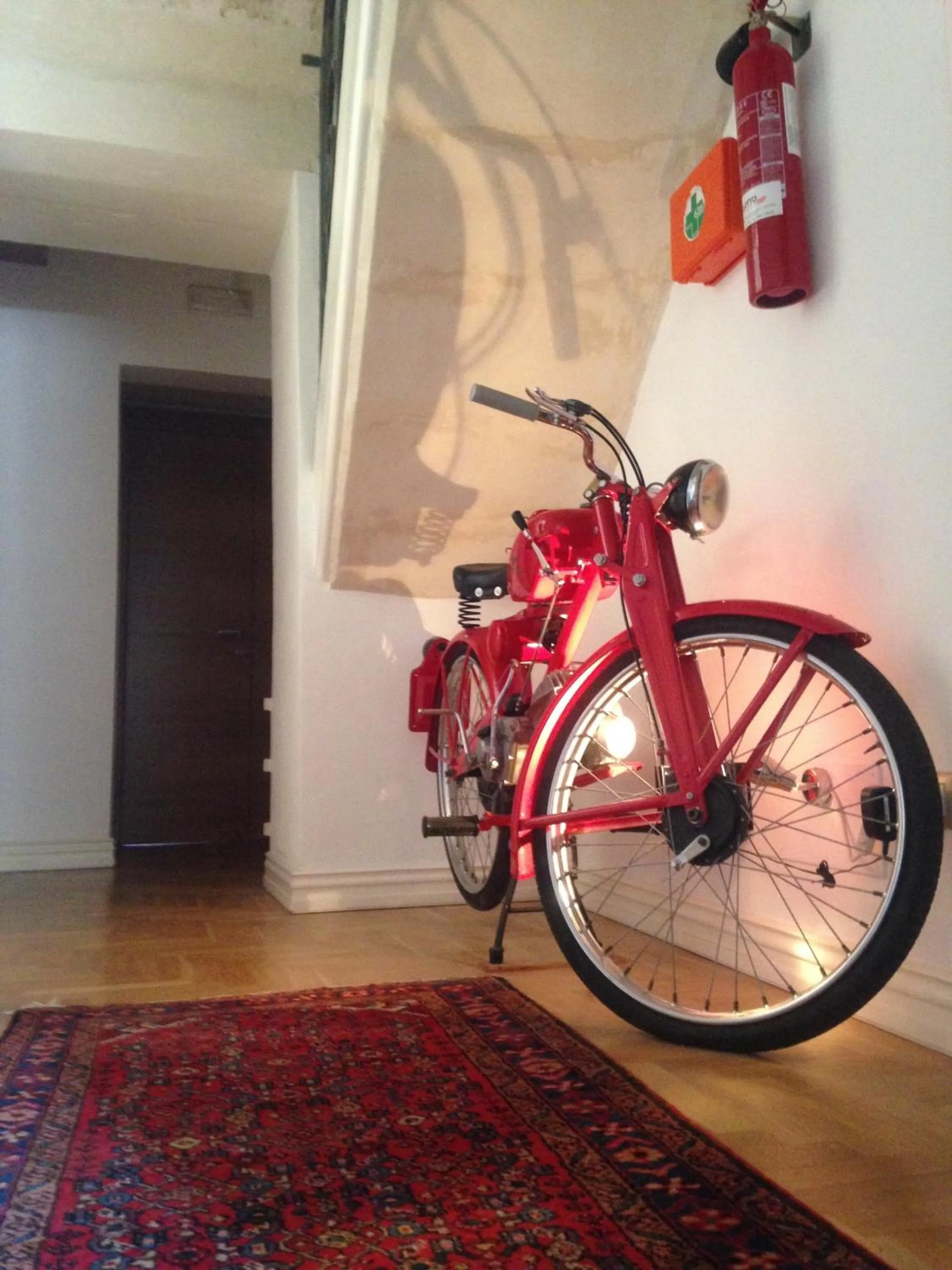 Decorative detail in Palazzo De Giorgi B&B