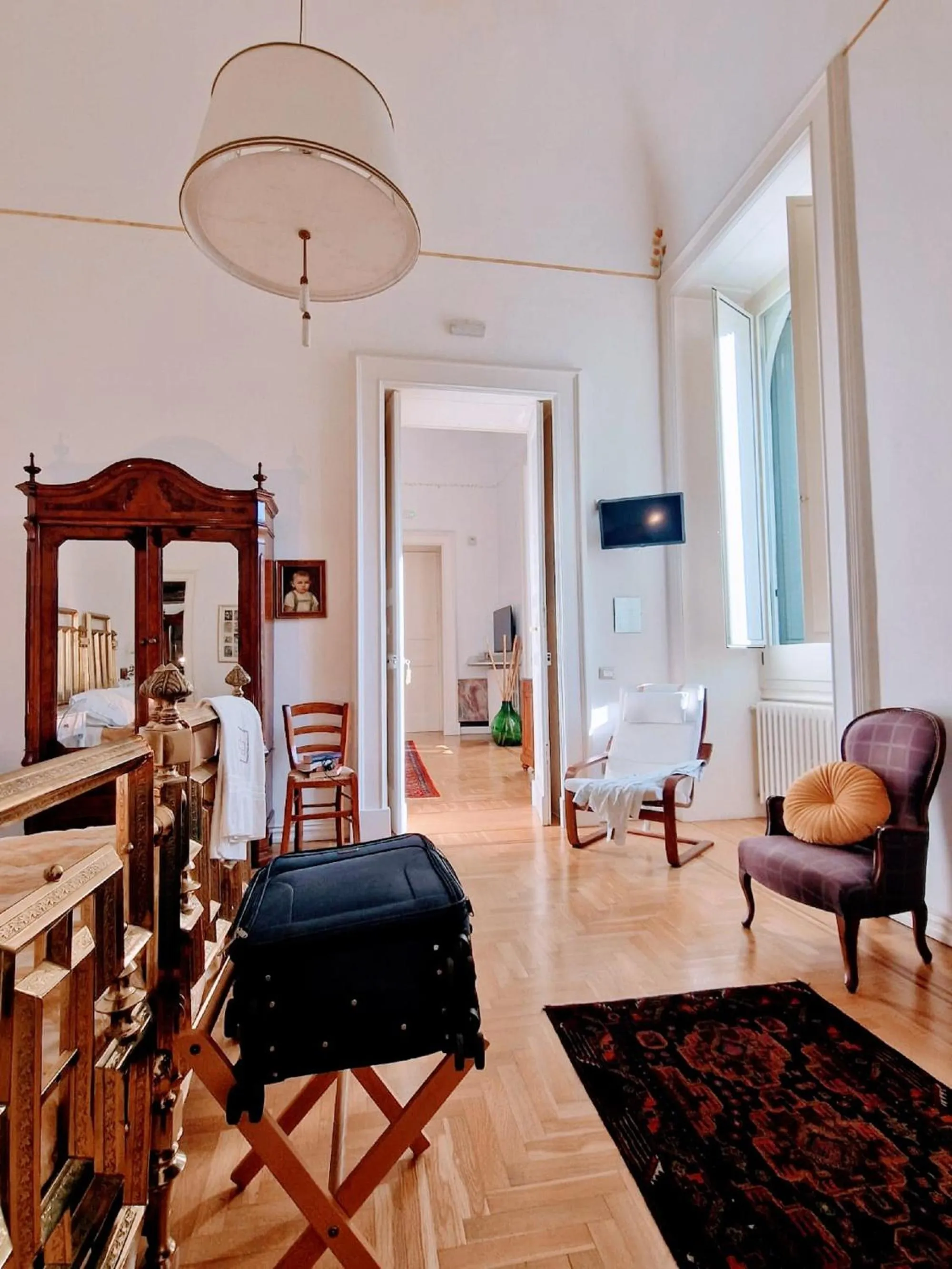 Photo of the whole room in Palazzo De Giorgi B&B