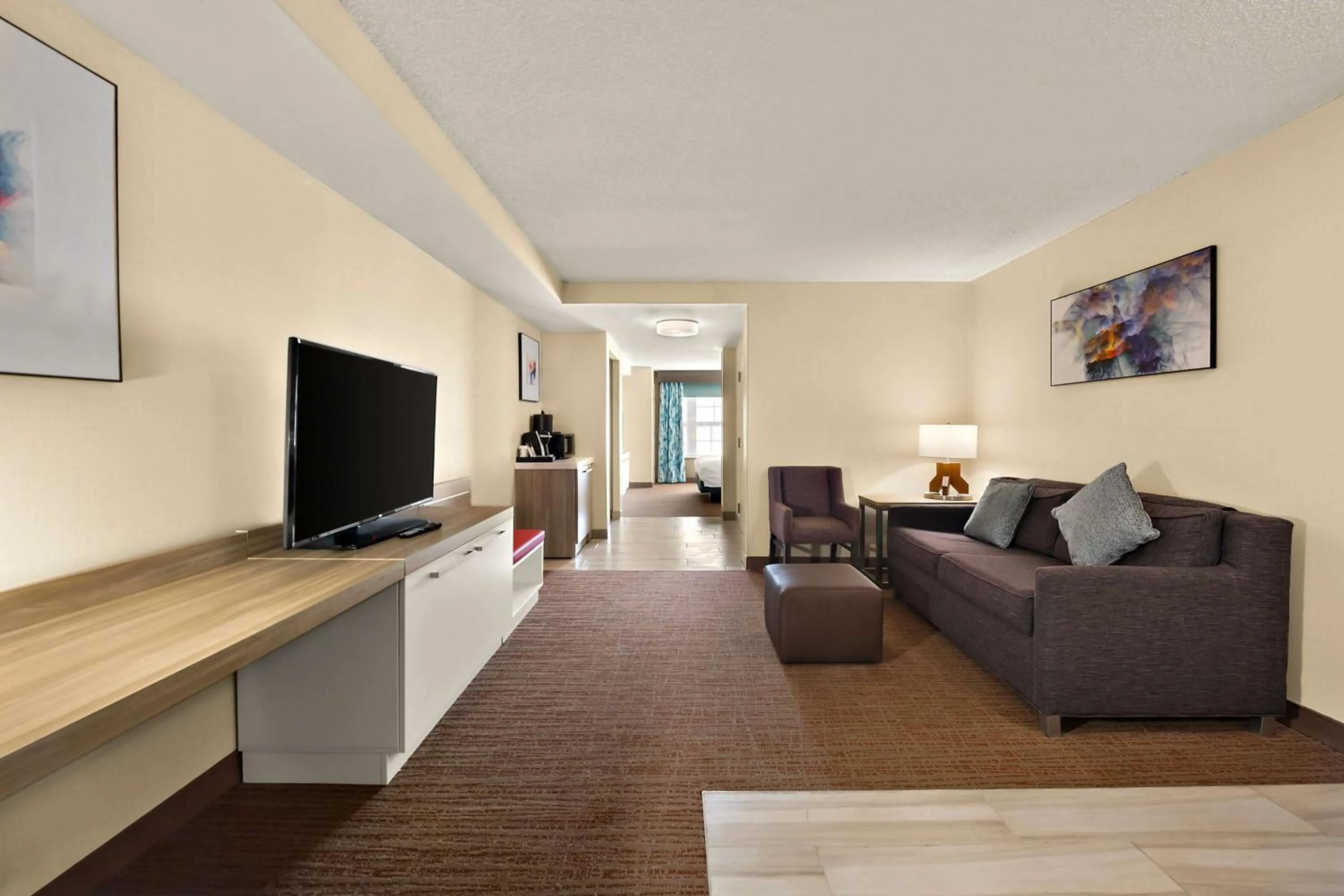 Living room in Hilton Garden Inn Williamsburg