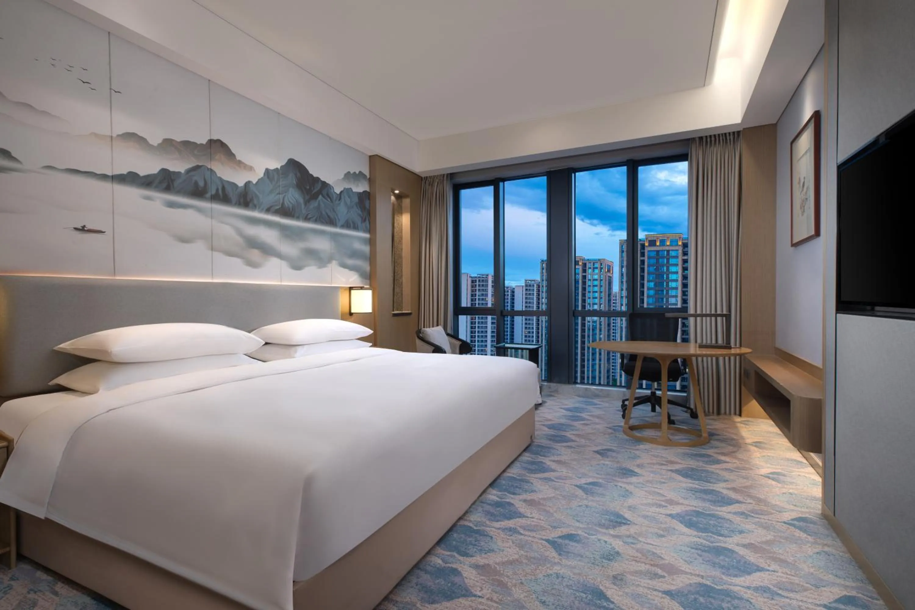 Bed in Courtyard by Marriott Hangzhou Xiaoshan