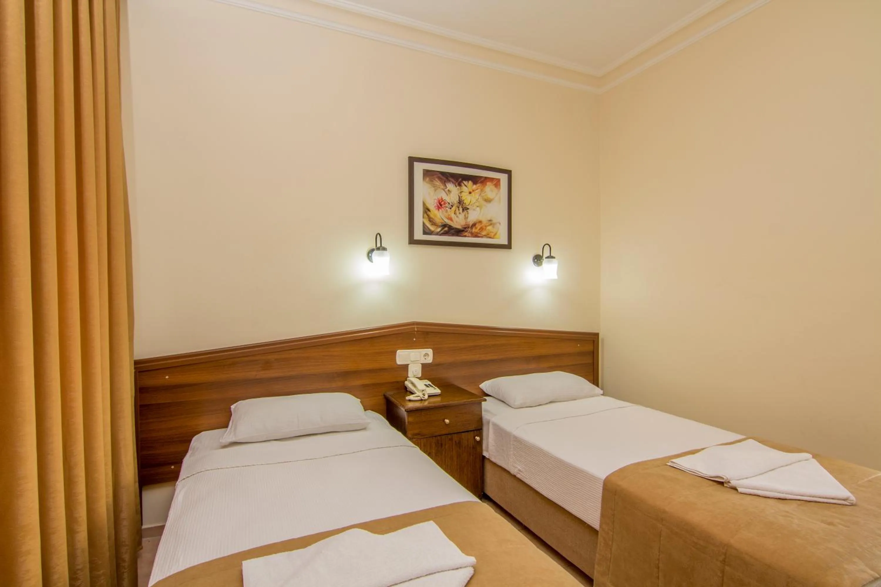 Bed in Hotel Karbel Sun