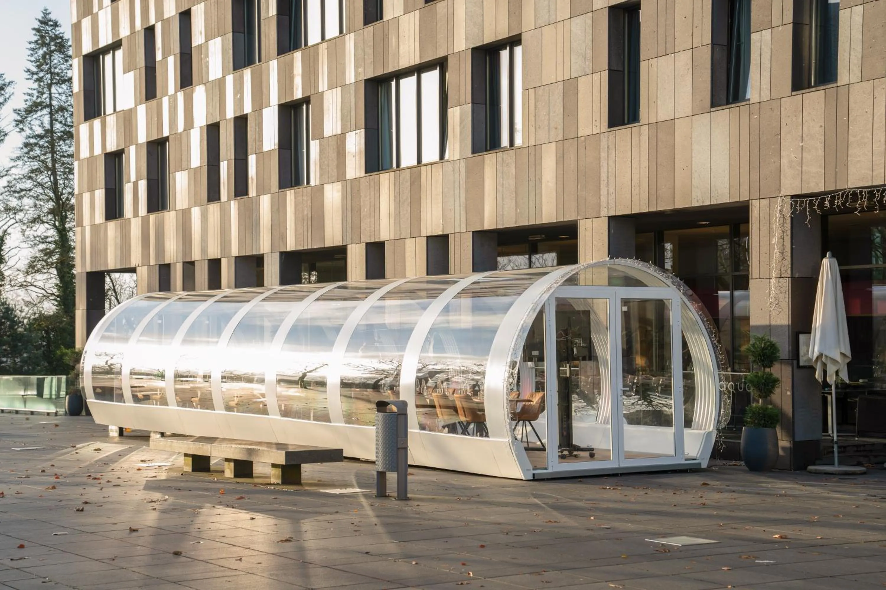 Balcony/Terrace in Melia Luxembourg
