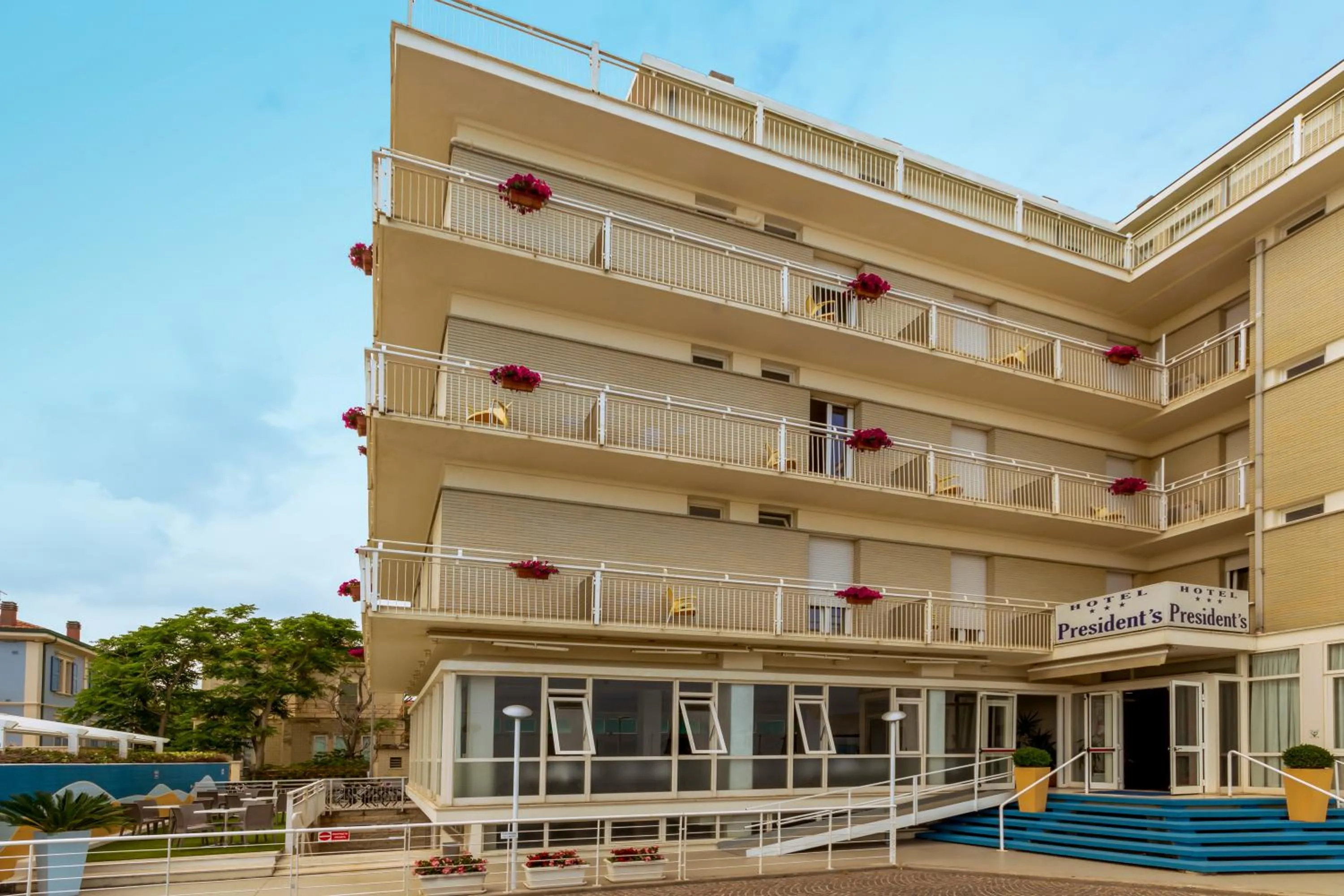 Property building in Hotel President's