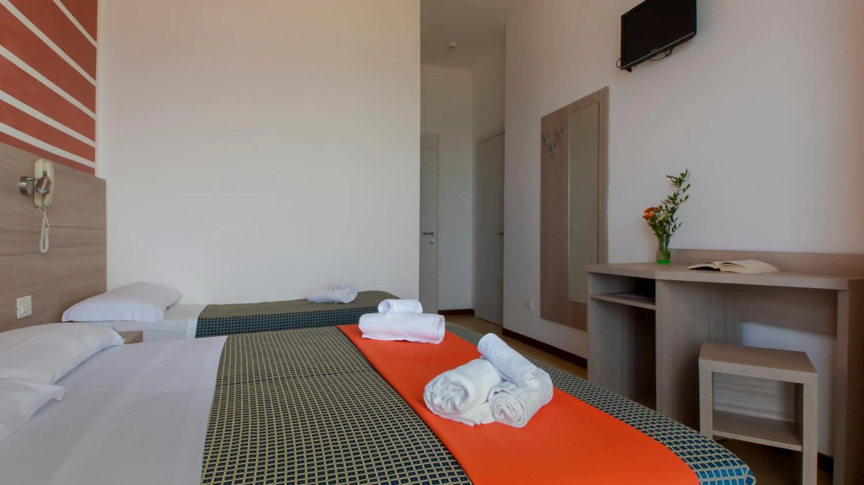 Bed in Hotel President's