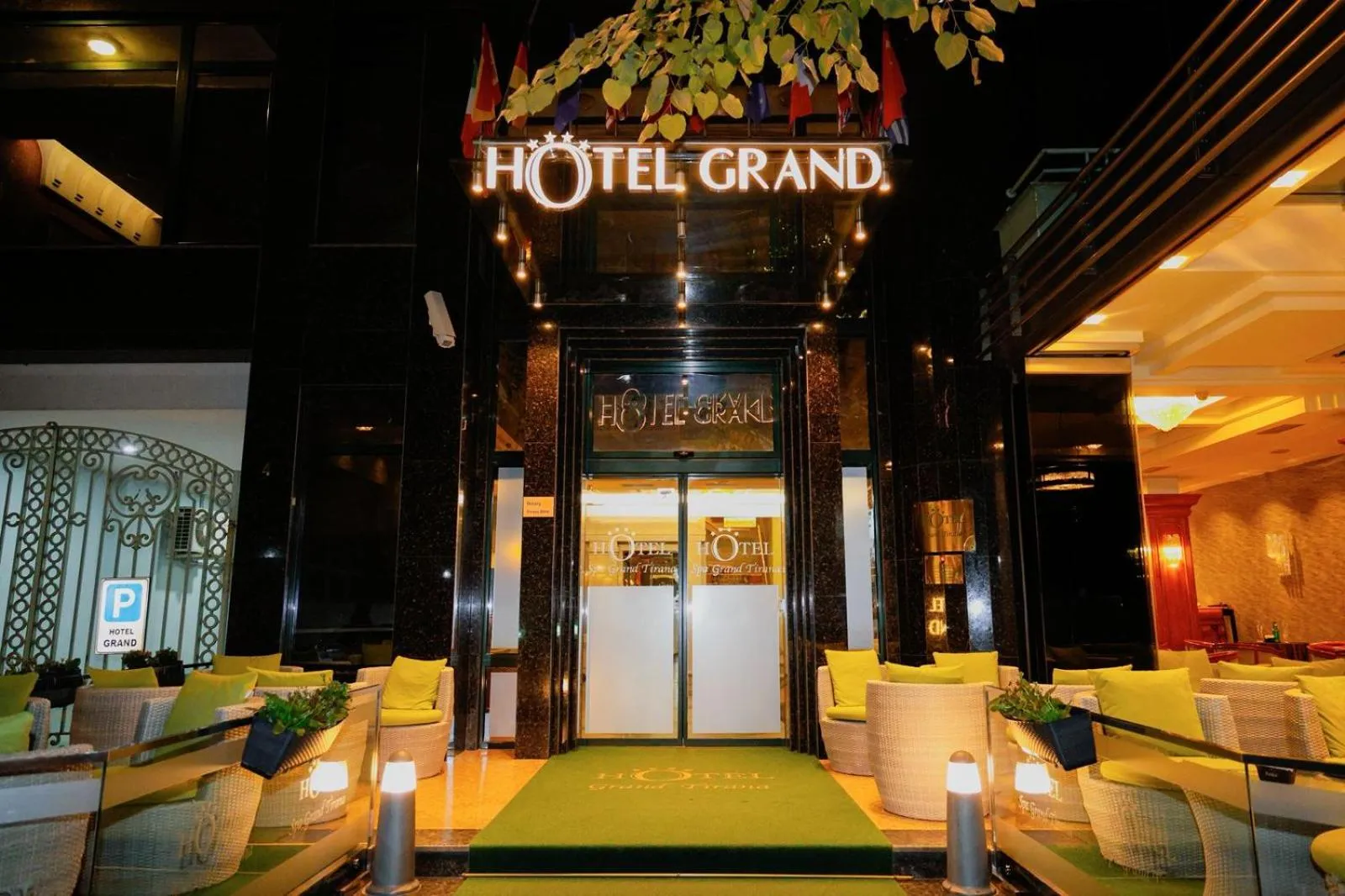 Property building in Grand Hotel & Spa Tirana