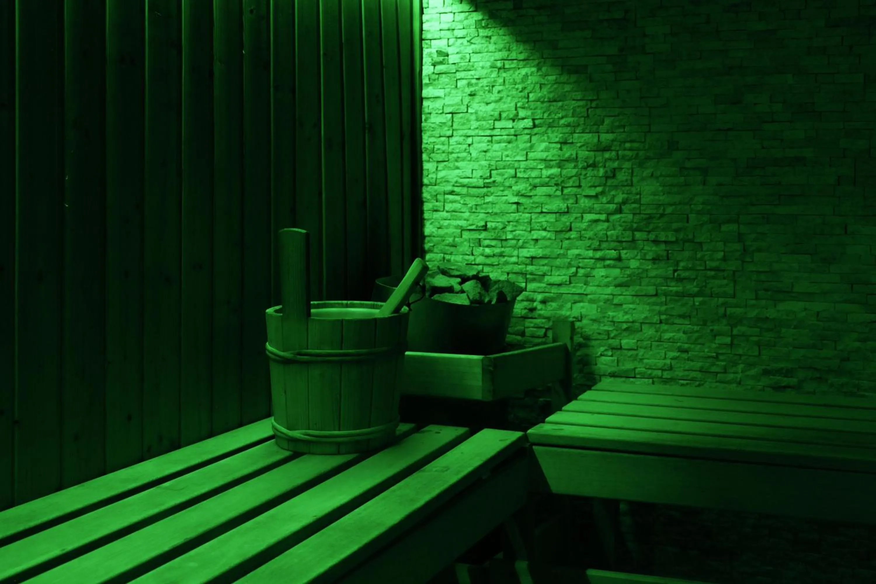 Sauna in Grand Hotel & Spa Tirana