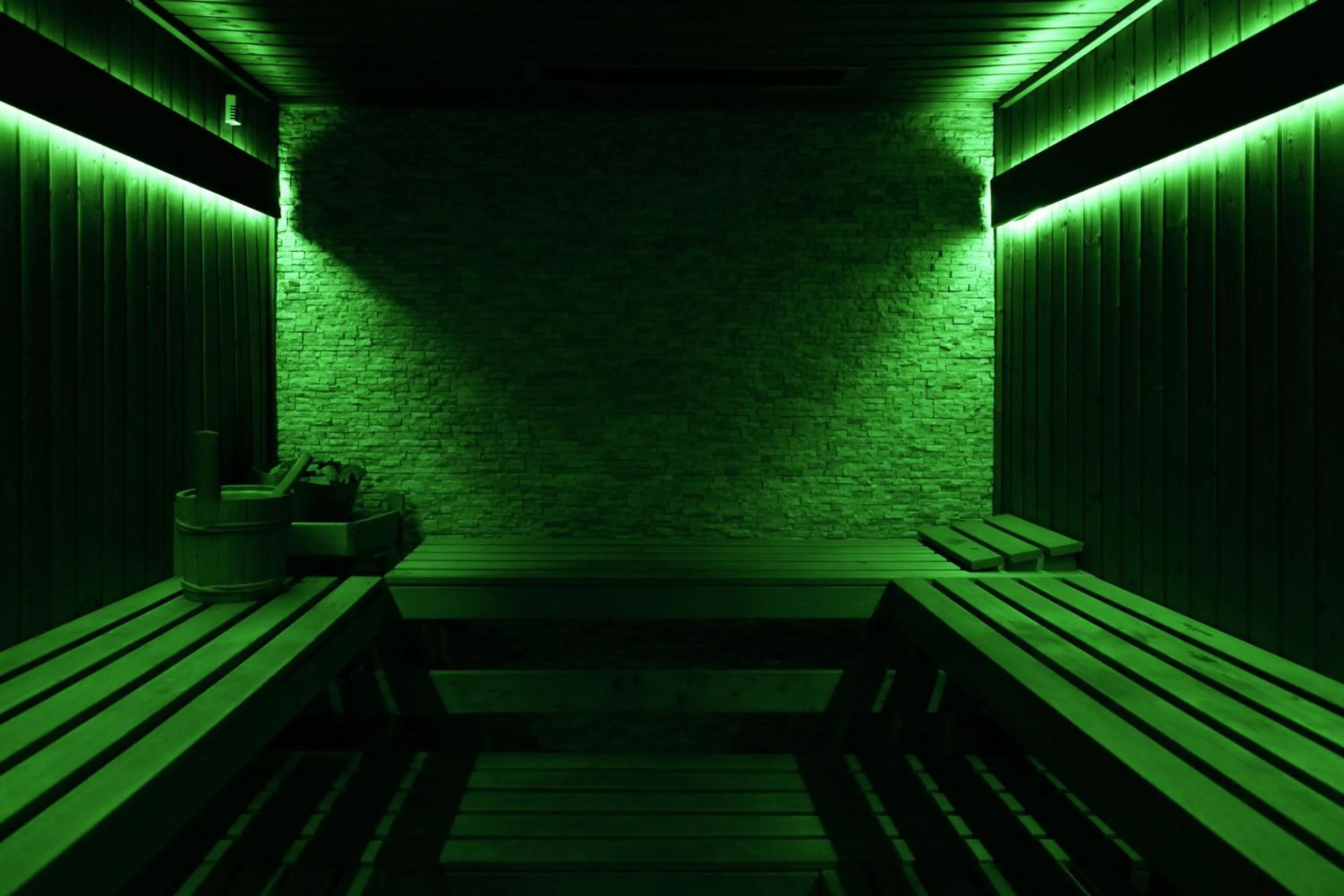 Sauna in Grand Hotel & Spa Tirana