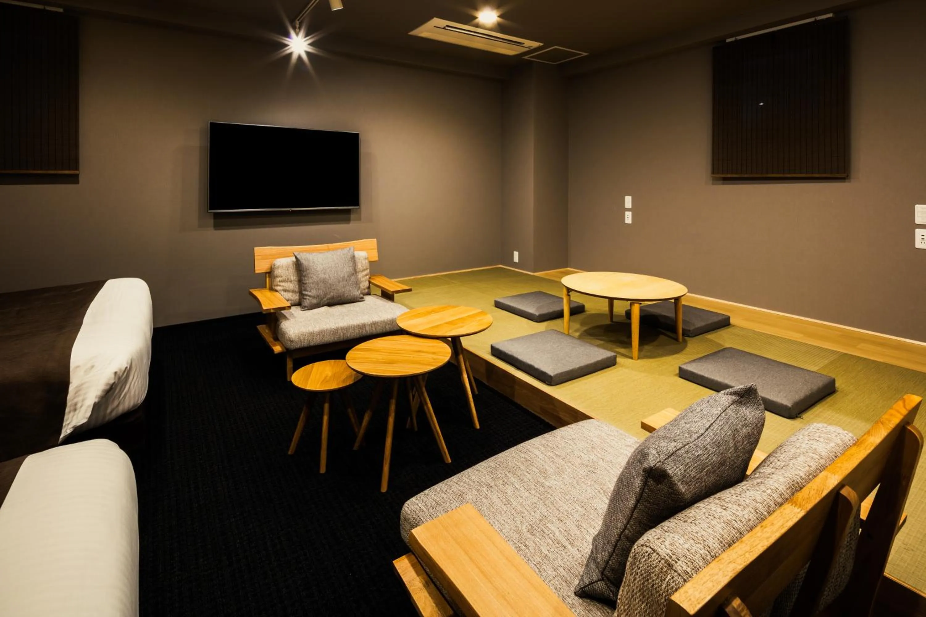 Living room in Randor Residence Susukino Suites