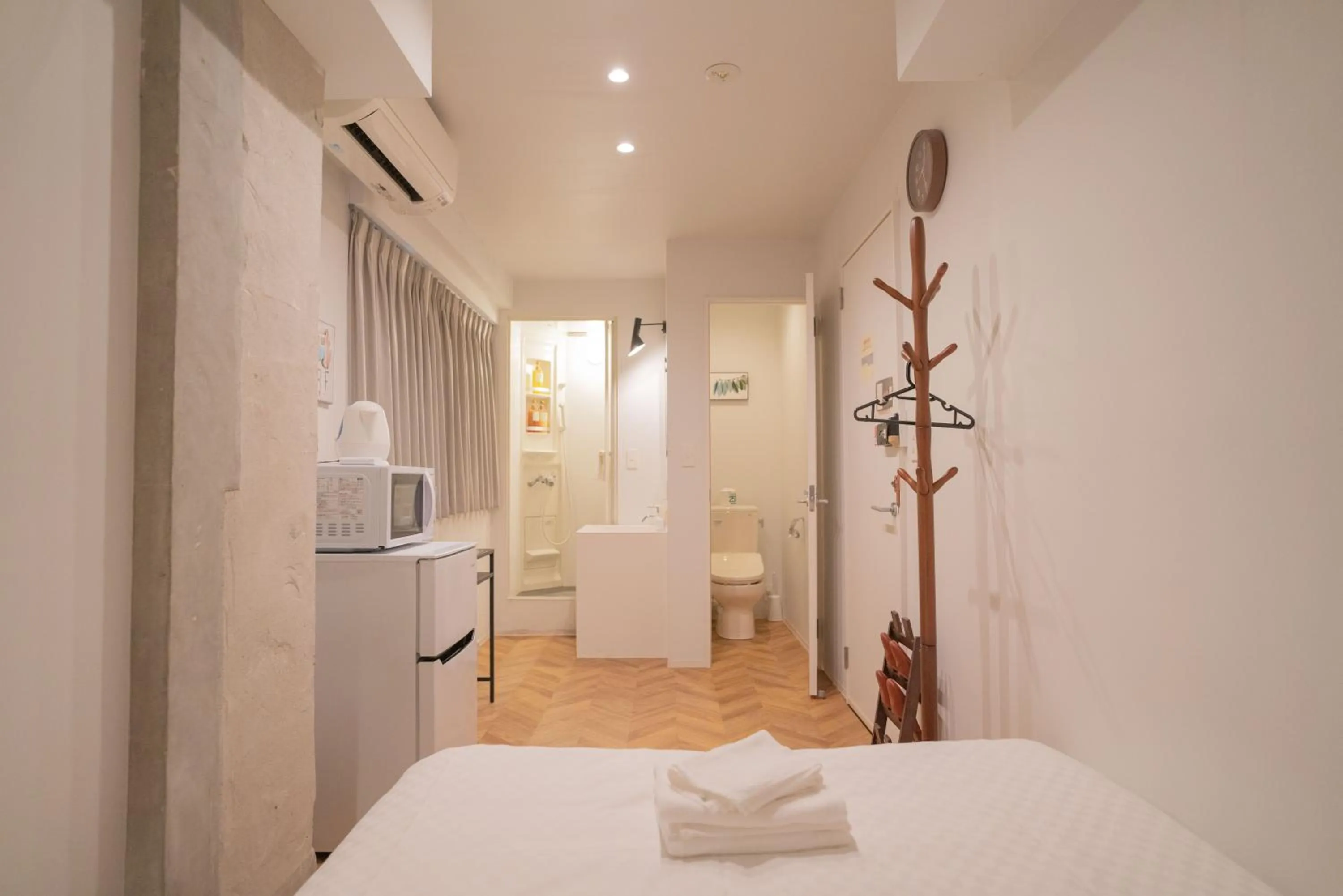 Bed in Yeah Room Namba