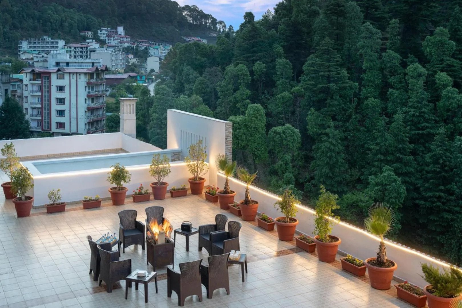 Property building in Clarks Inn Bhowali, Nainital