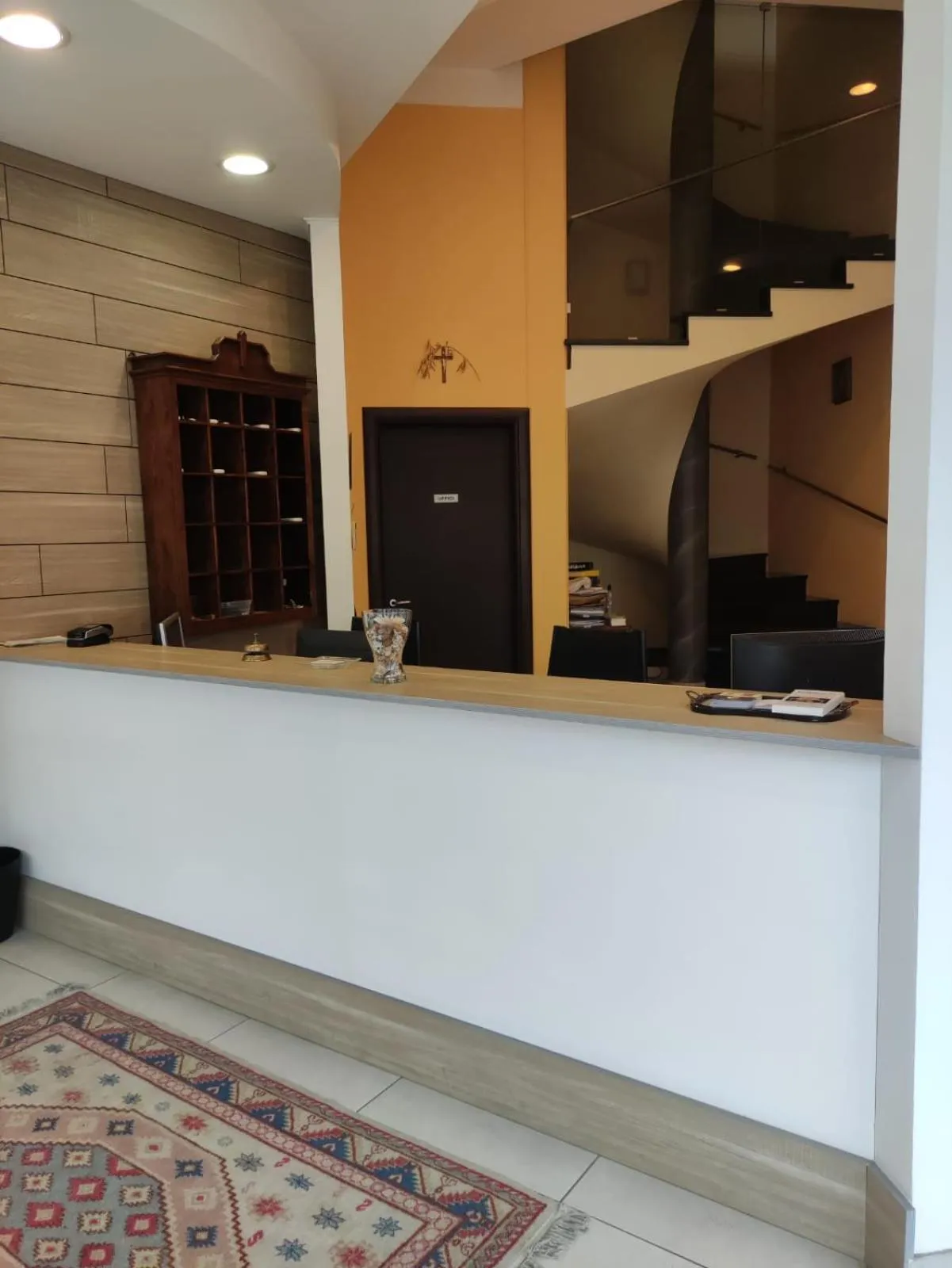 Lobby or reception in Valtidone Hotel