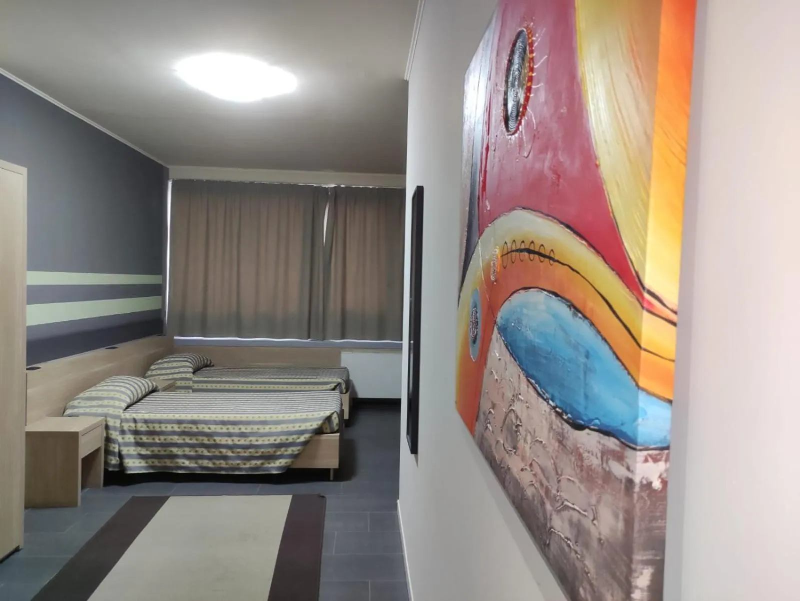 Photo of the whole room, Bed in Valtidone Hotel