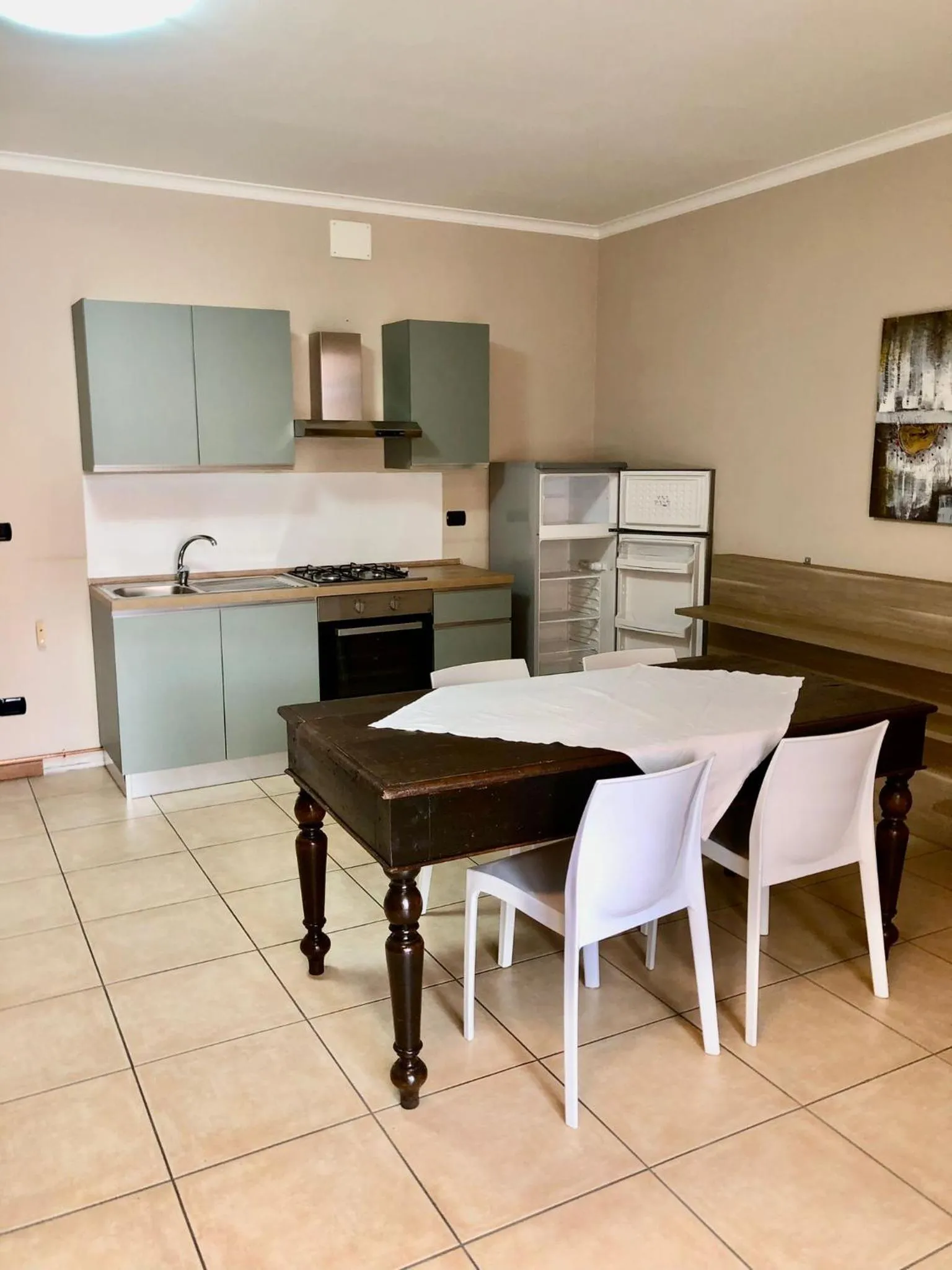 Kitchen or kitchenette in Valtidone Hotel