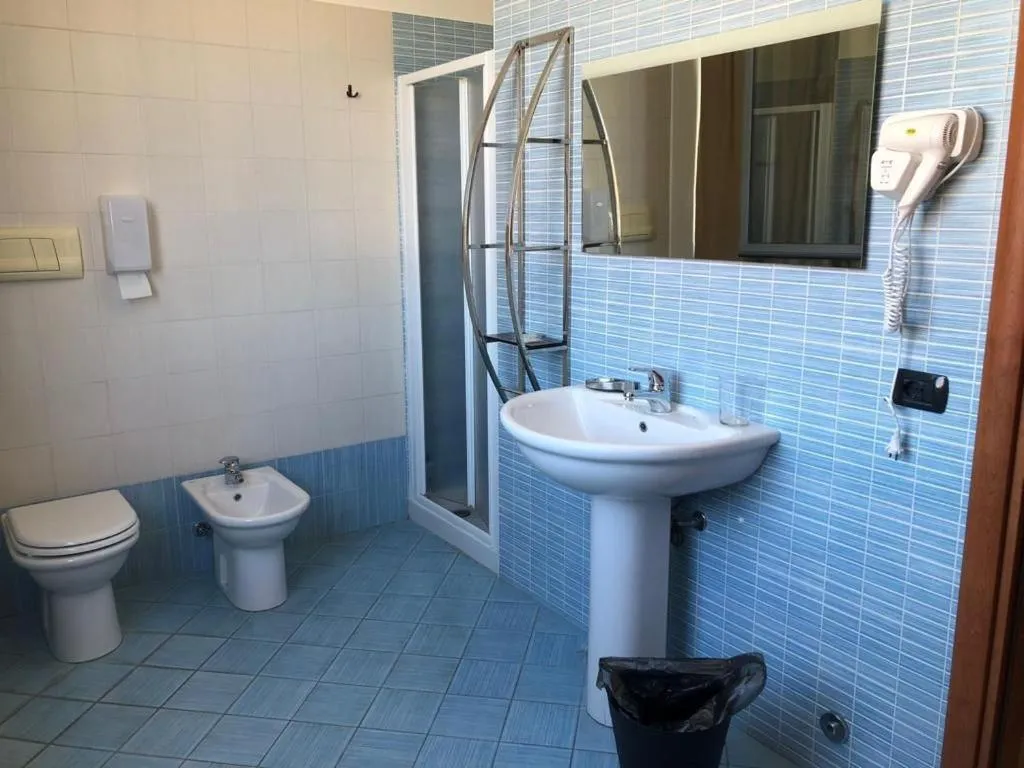 Bathroom in Valtidone Hotel