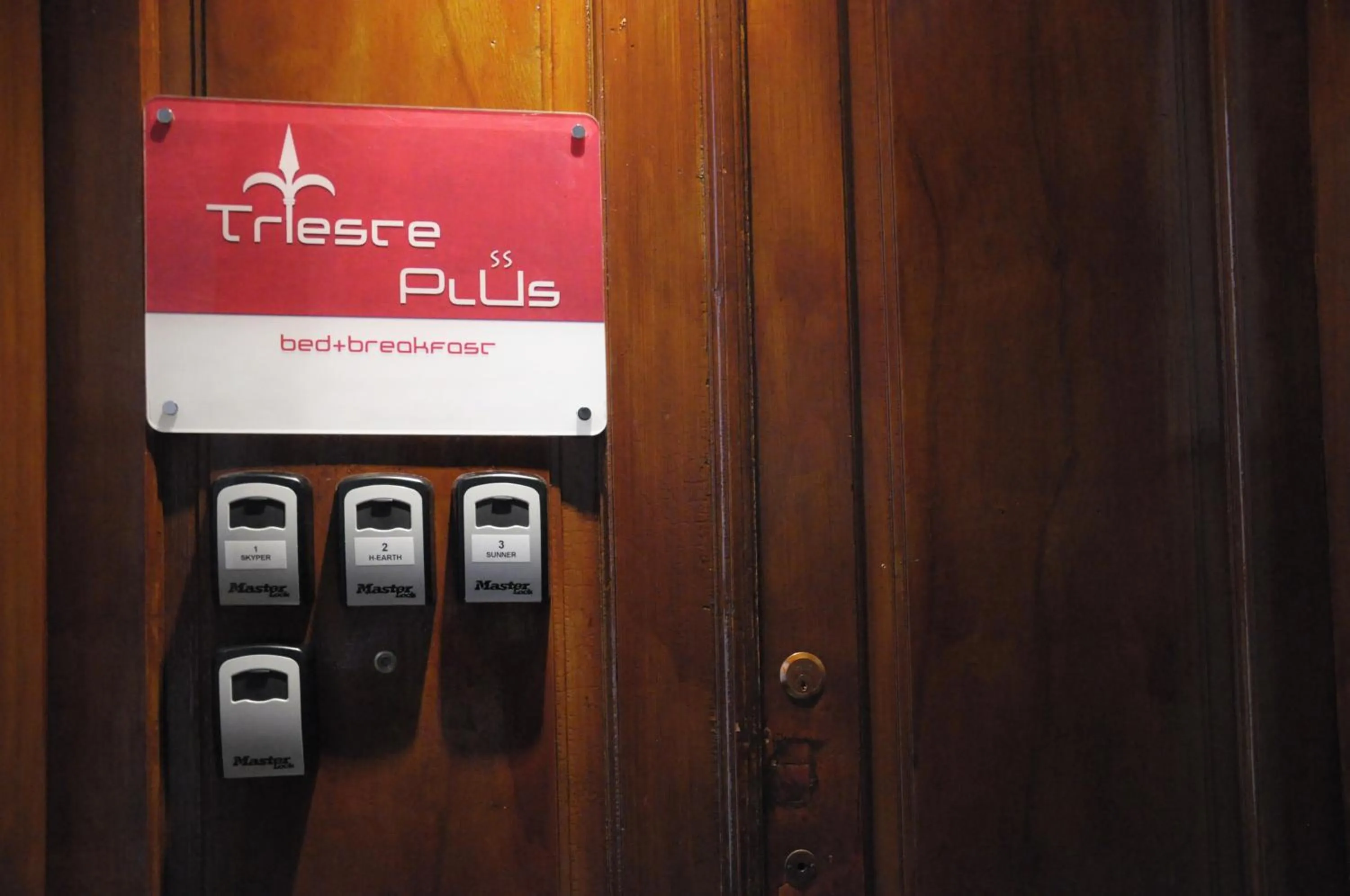 Facade/entrance in B&B Trieste Plus