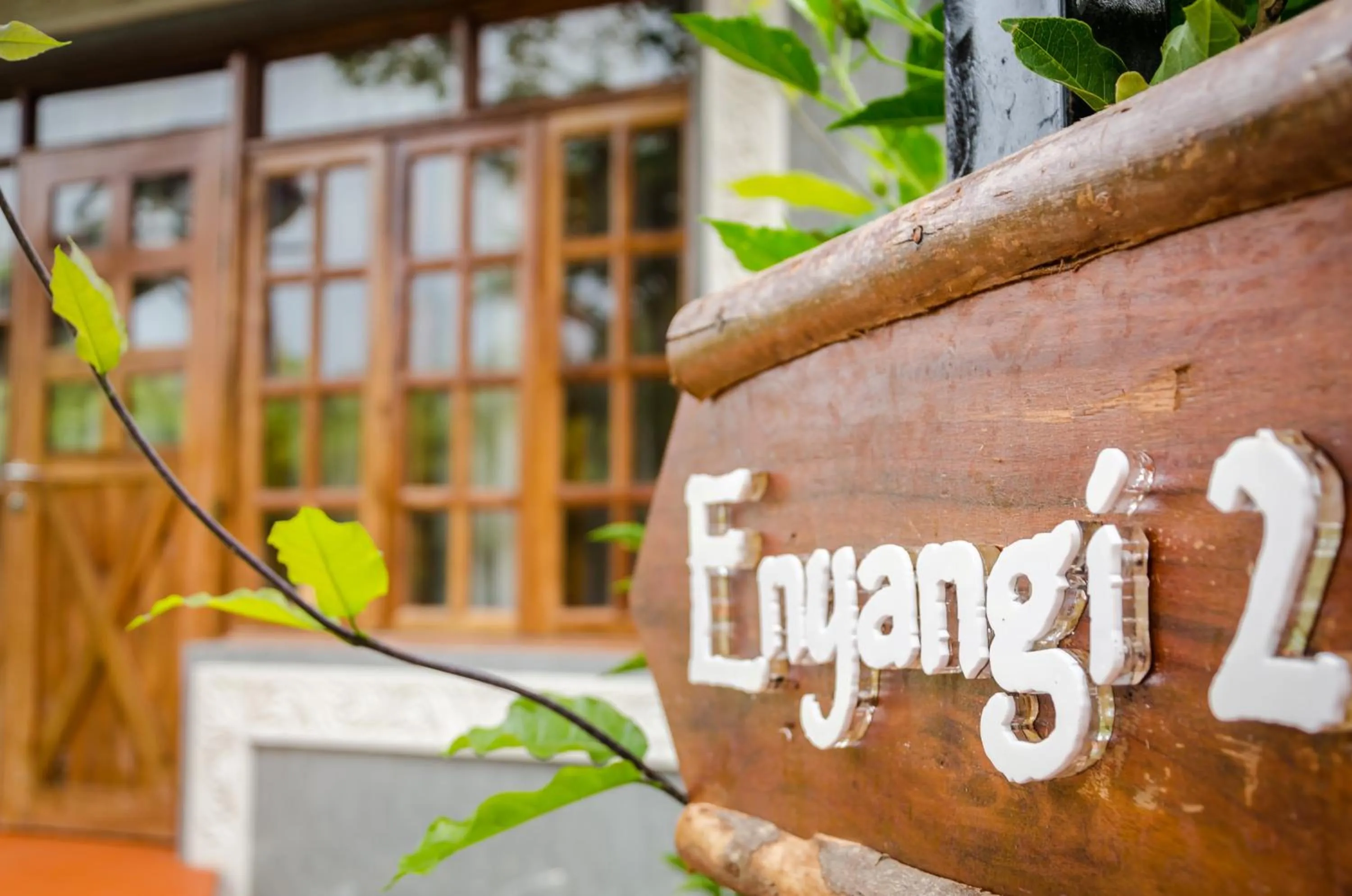 Decorative detail in Emburara Farm Lodge