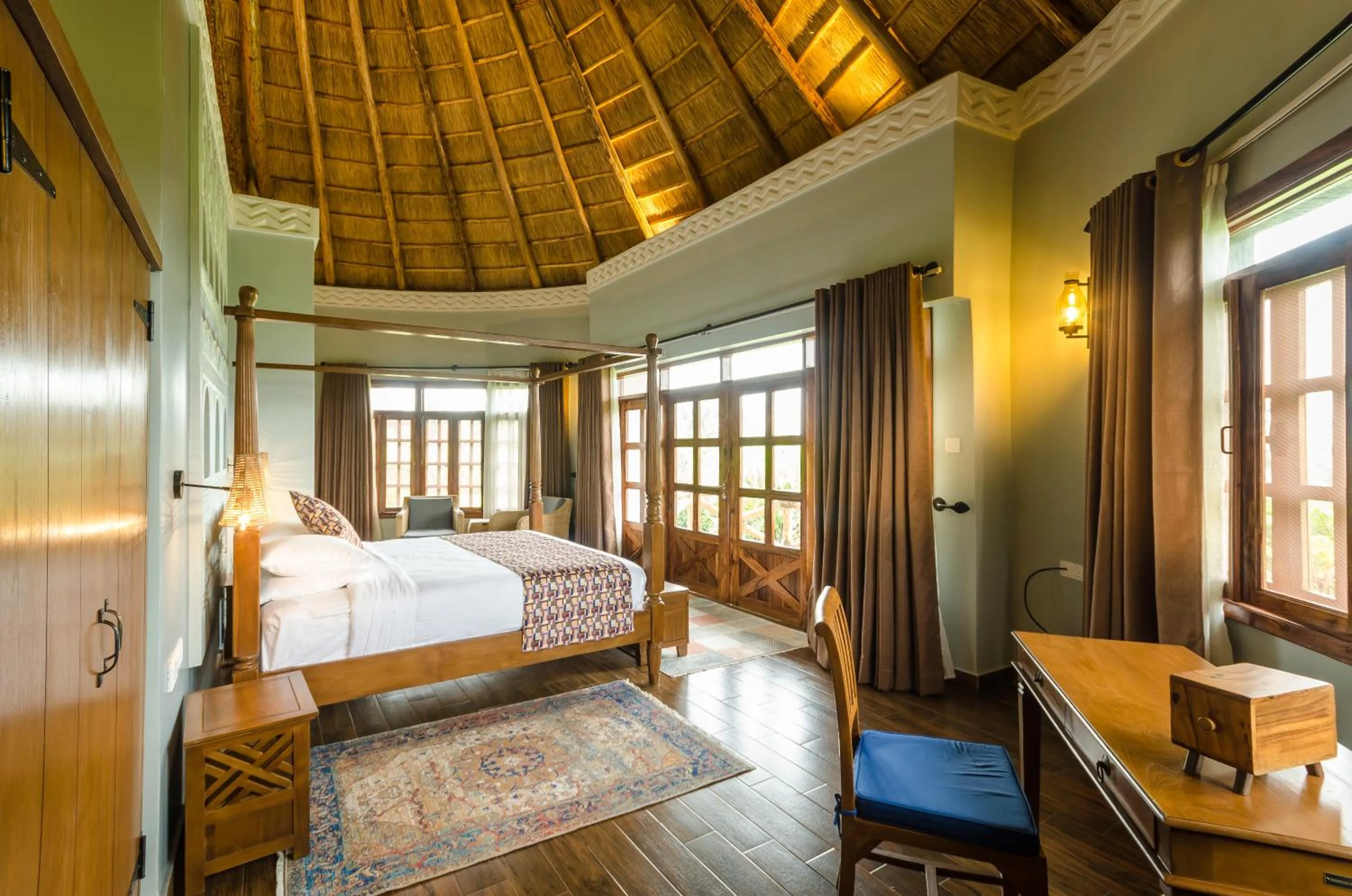 Bedroom, Bed in Emburara Farm Lodge