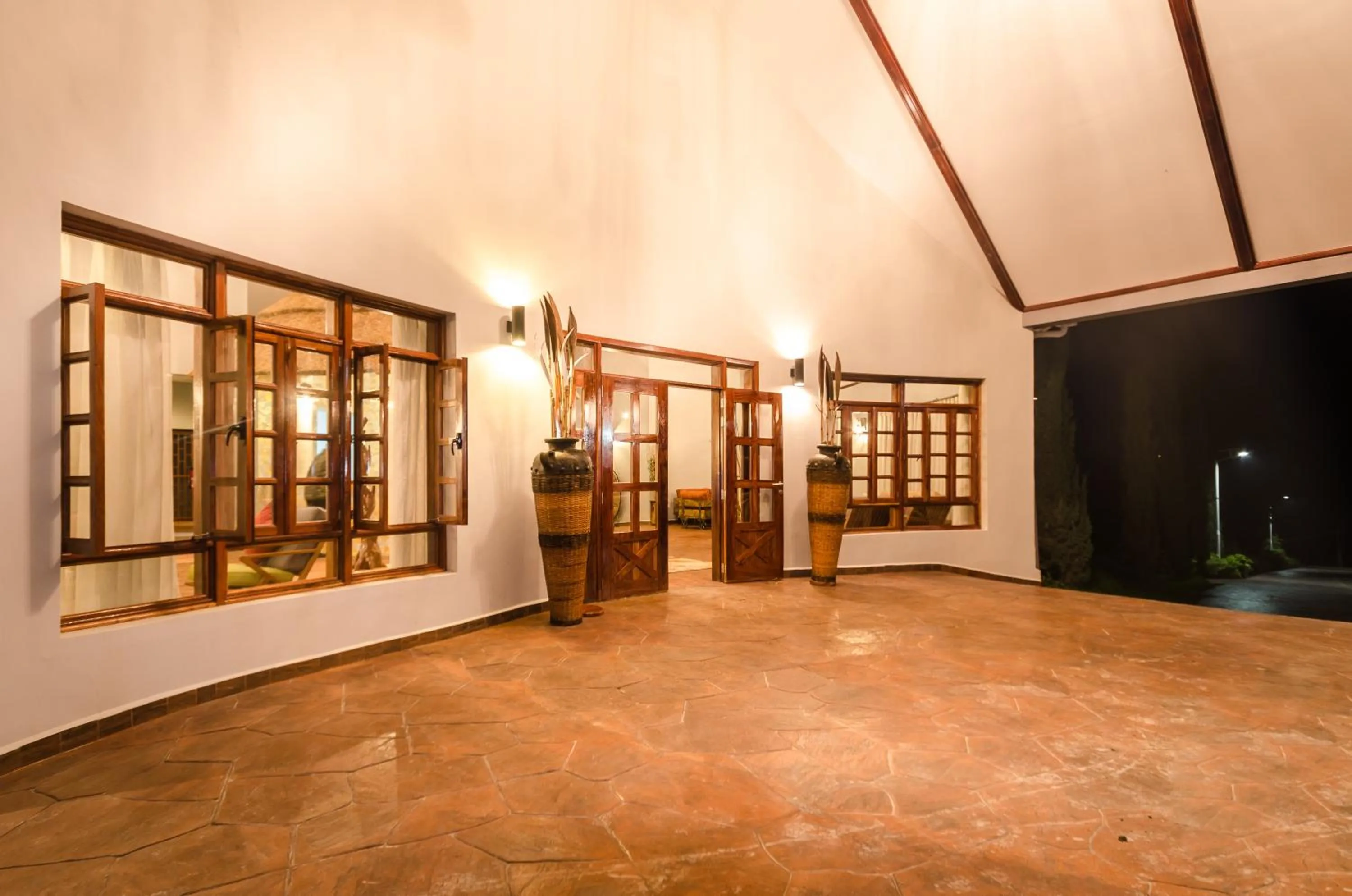 Facade/entrance in Emburara Farm Lodge